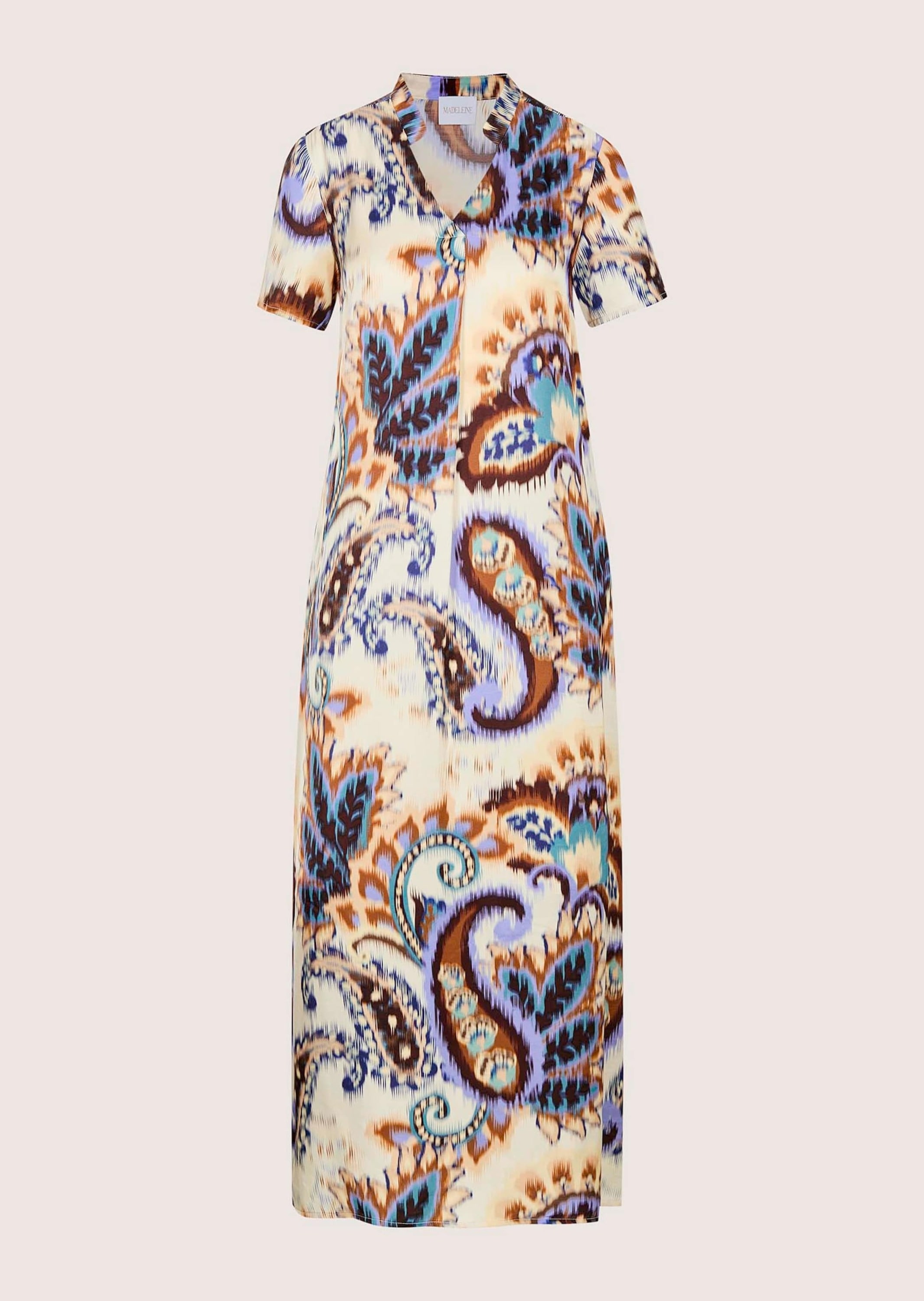 MADELEINE Midikleid »Maxikleid Druckkleid mit Paisley-Muster« Aufwändiges Paisley-Dessin
