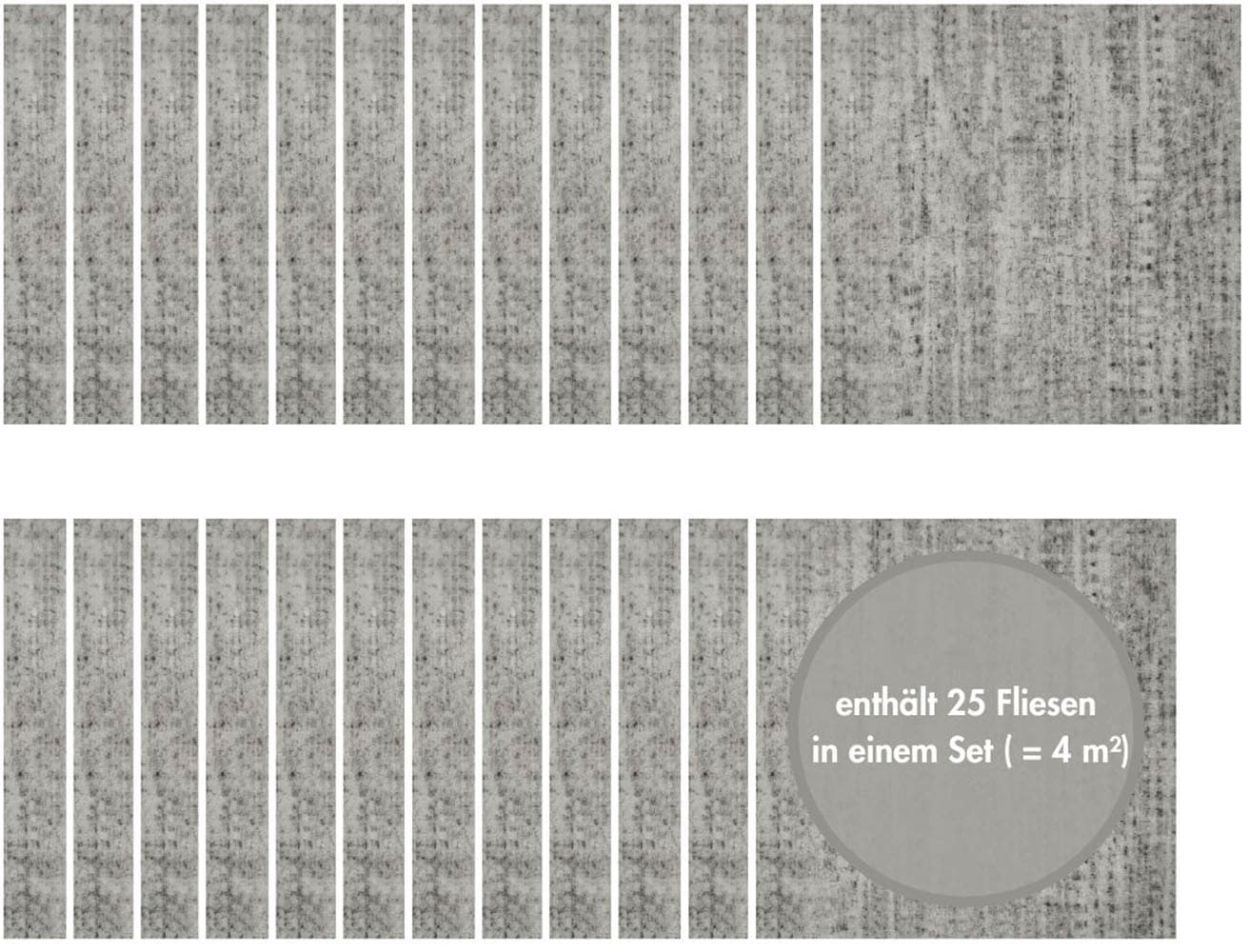 Andiamo Teppichfliese »Paris Nadelfilz«, quadratisch, 40x40 cm, selbstklebend, robust & strapazierfähig, 25 Stück (4 qm)