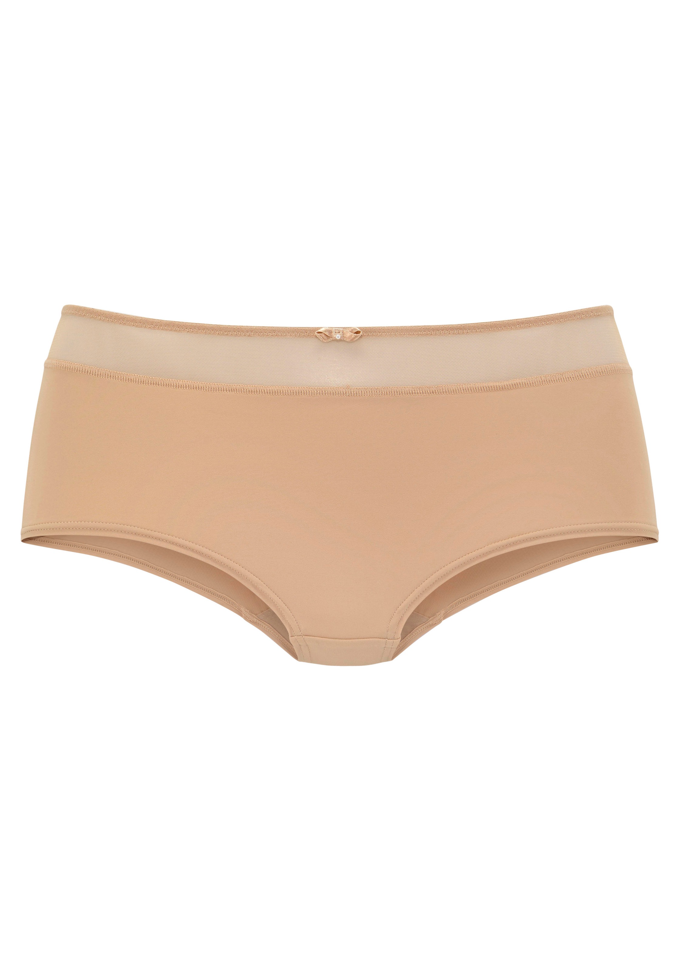 Nuance Panty, mit transparentem Bund und Zierschleife