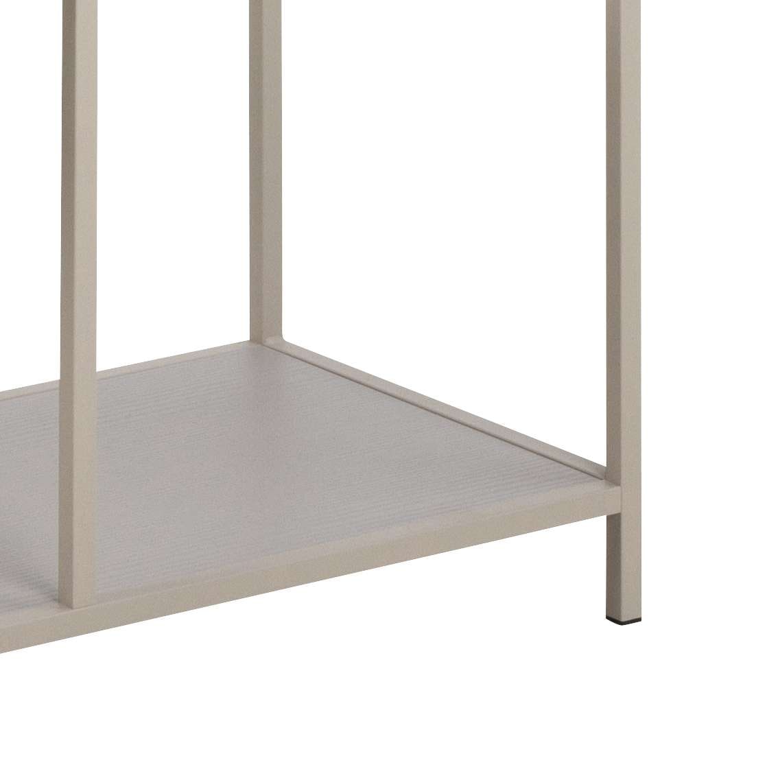 ACTONA GROUP Bücherregal »Seaford, Regal, Standregal, Raumteiler«, Regal, grau, asymmetrische Details, wendbare Rückwand, 77x35x185cm