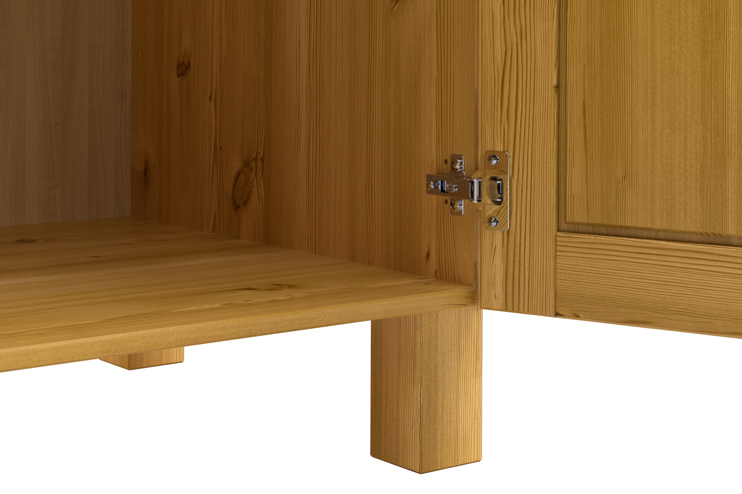 Home affaire Spülenschrank »Alby2«, Mit Metallgriffen, Breite 100 cm