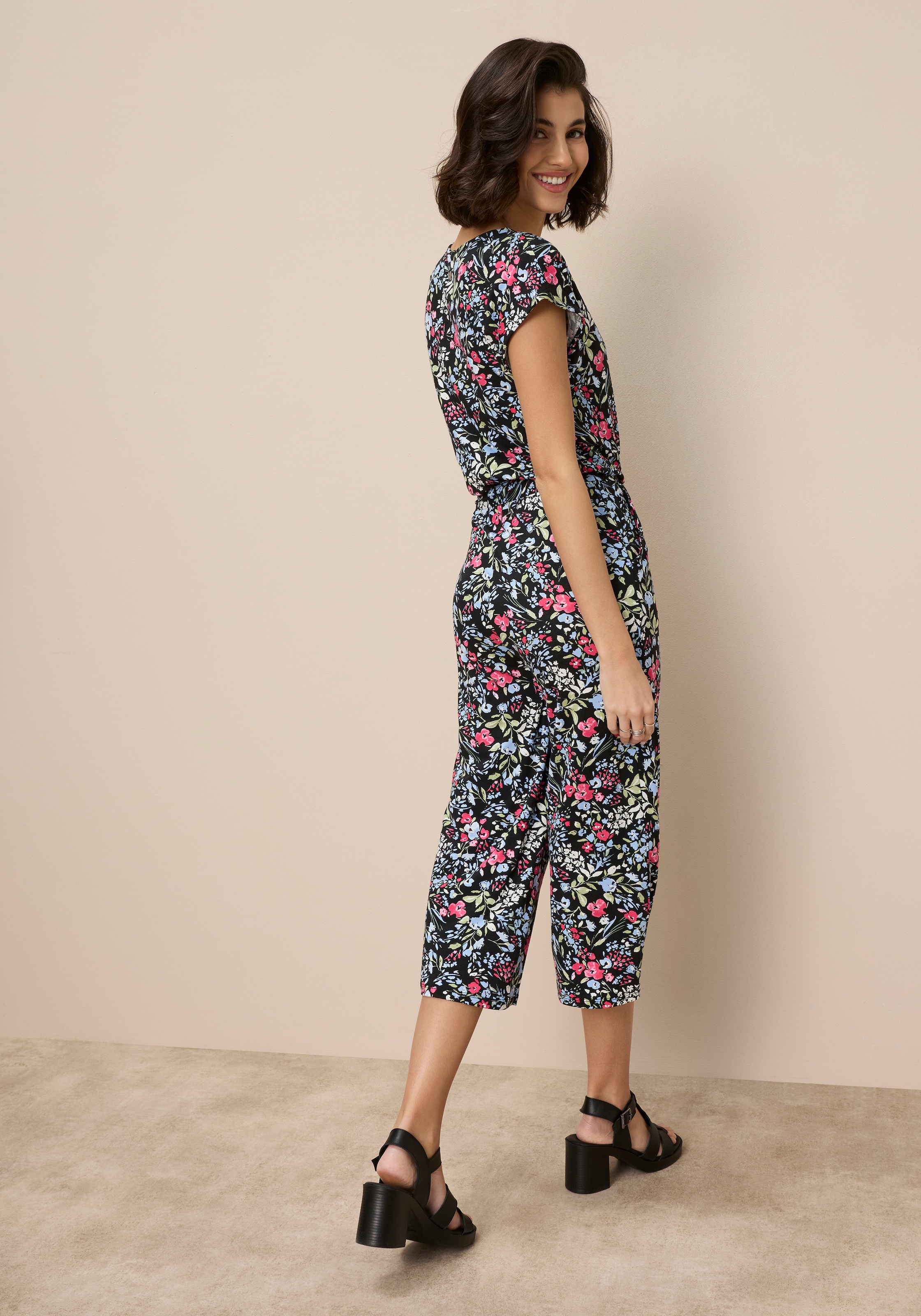 Tamaris Culotte-Overall mit Bindegürtel