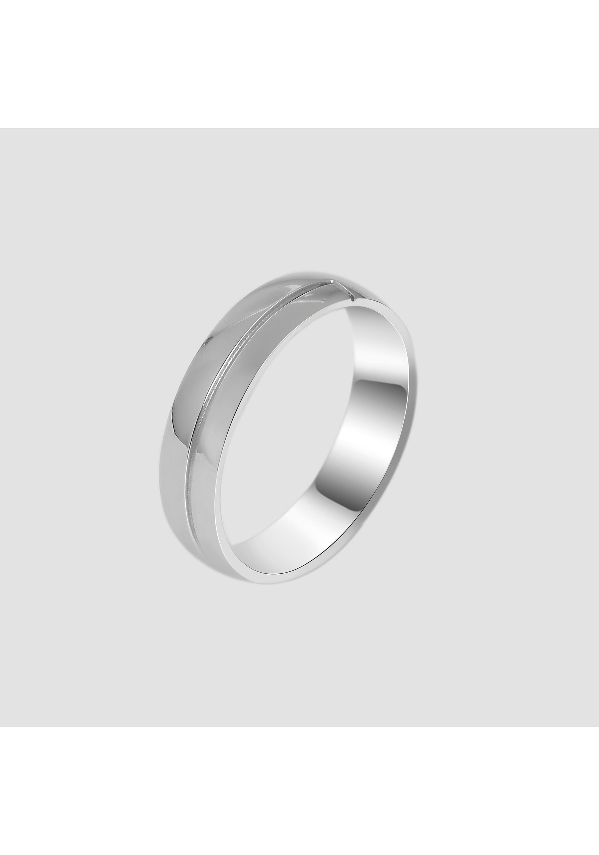 AKZENT Partnerring »Classic Choice, silberfarbig, langlebig«