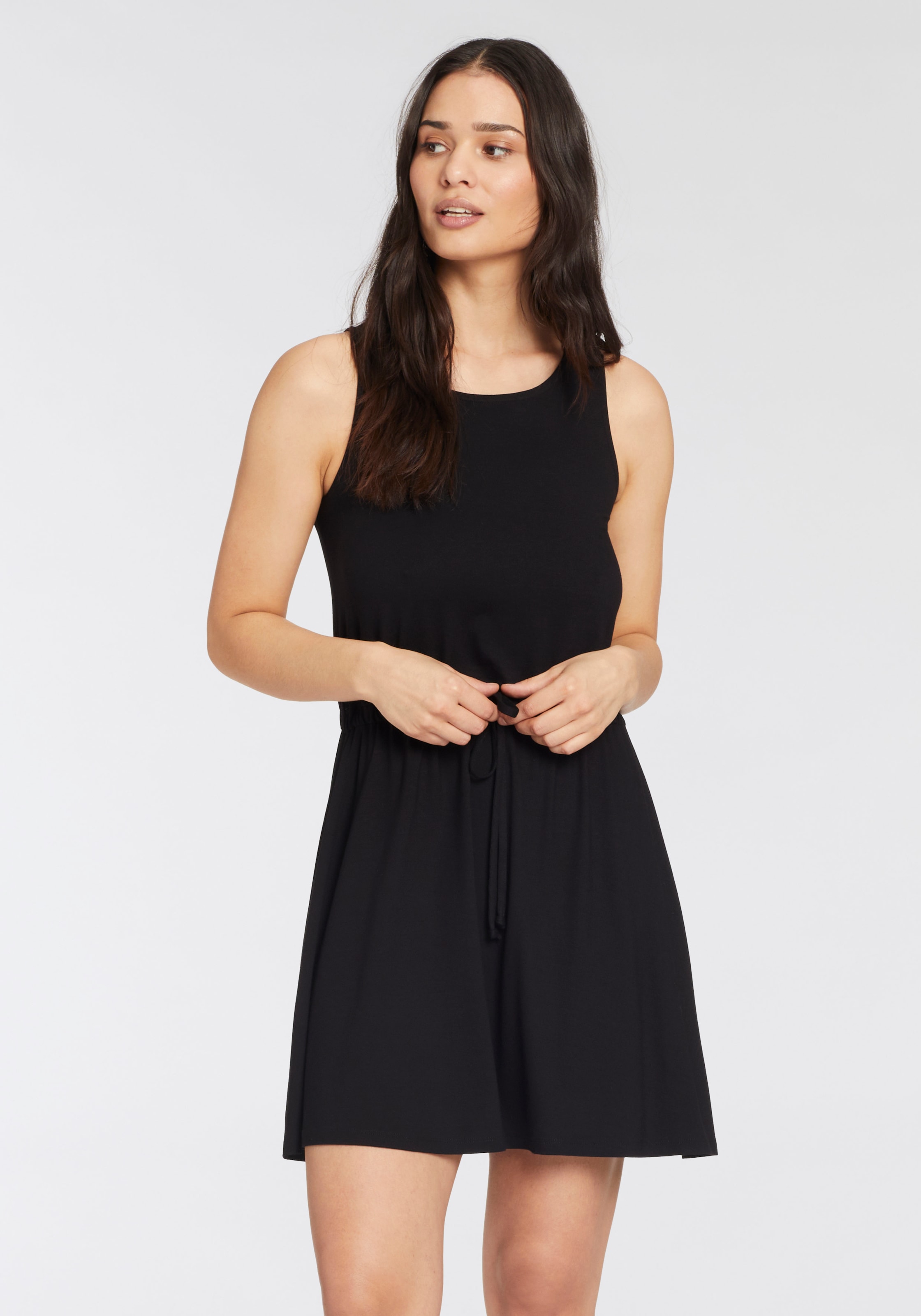Laura Scott Sommerkleid, mit Spitzenpasse