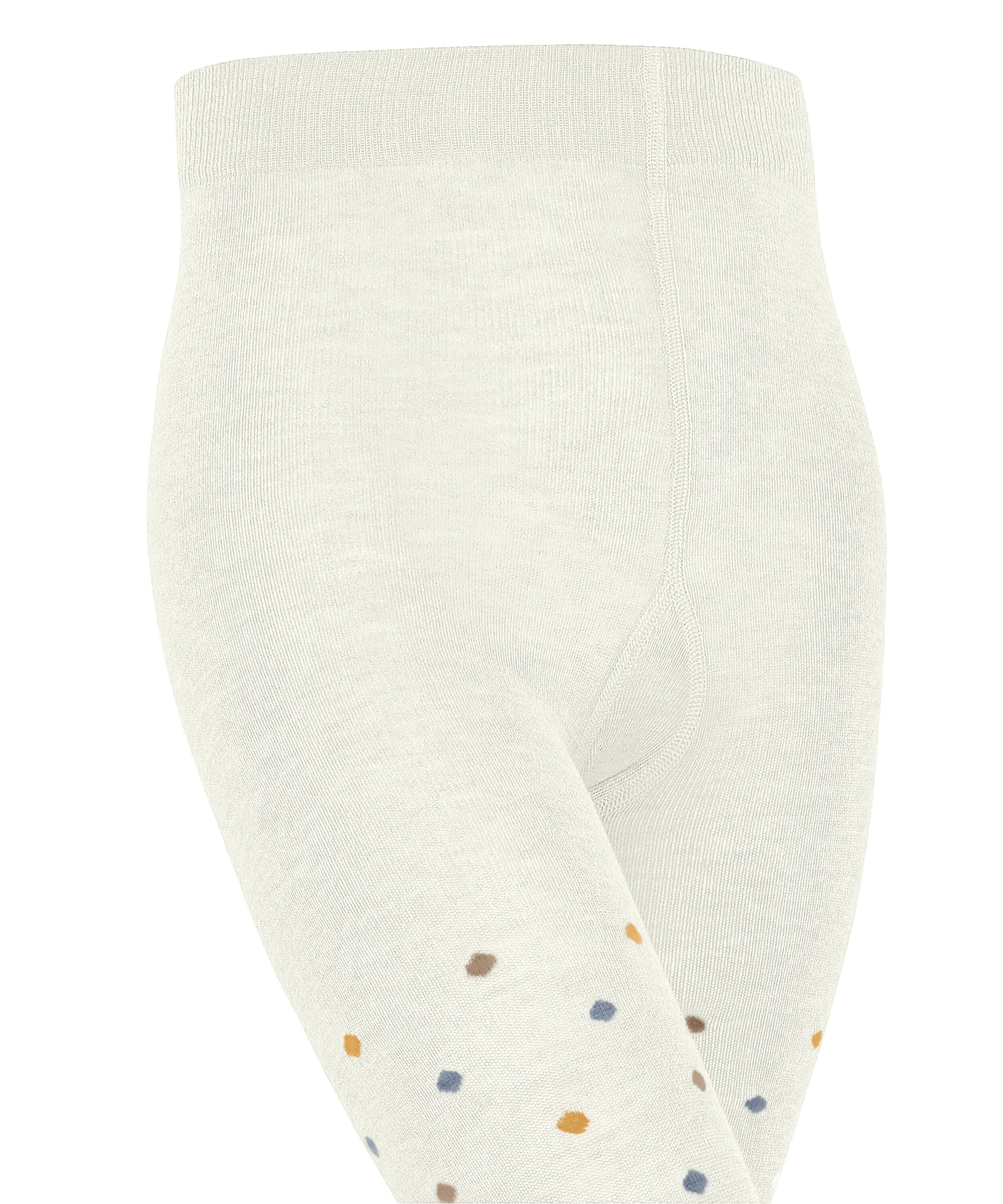 FALKE Strickstrumpfhose »Multidot« für Kinder, mit gepunktetem Muster, aus Baumwolle, elastisch