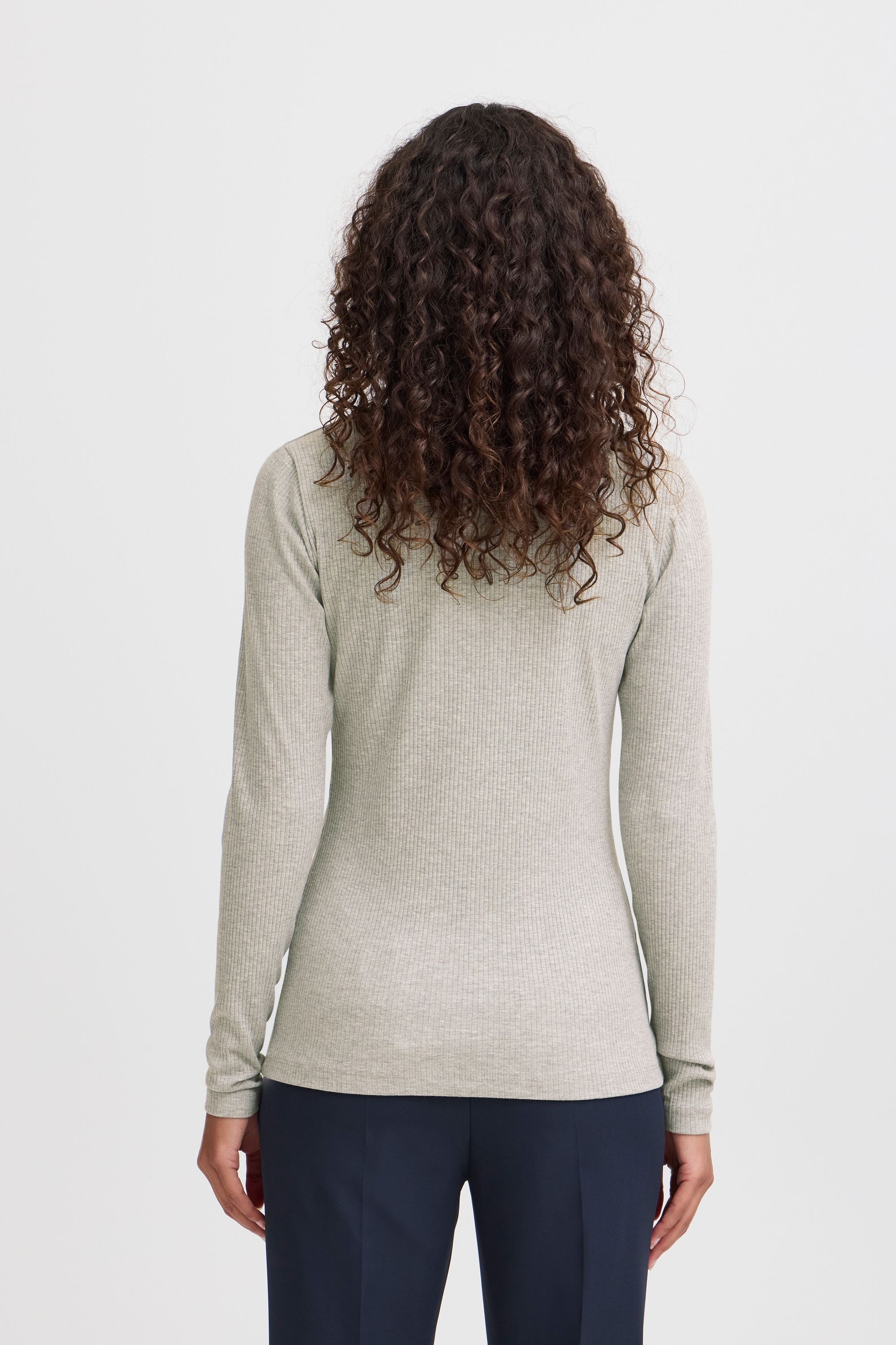 Ichi Sweatshirt »Langarmshirt IHPALMER RIB LS«