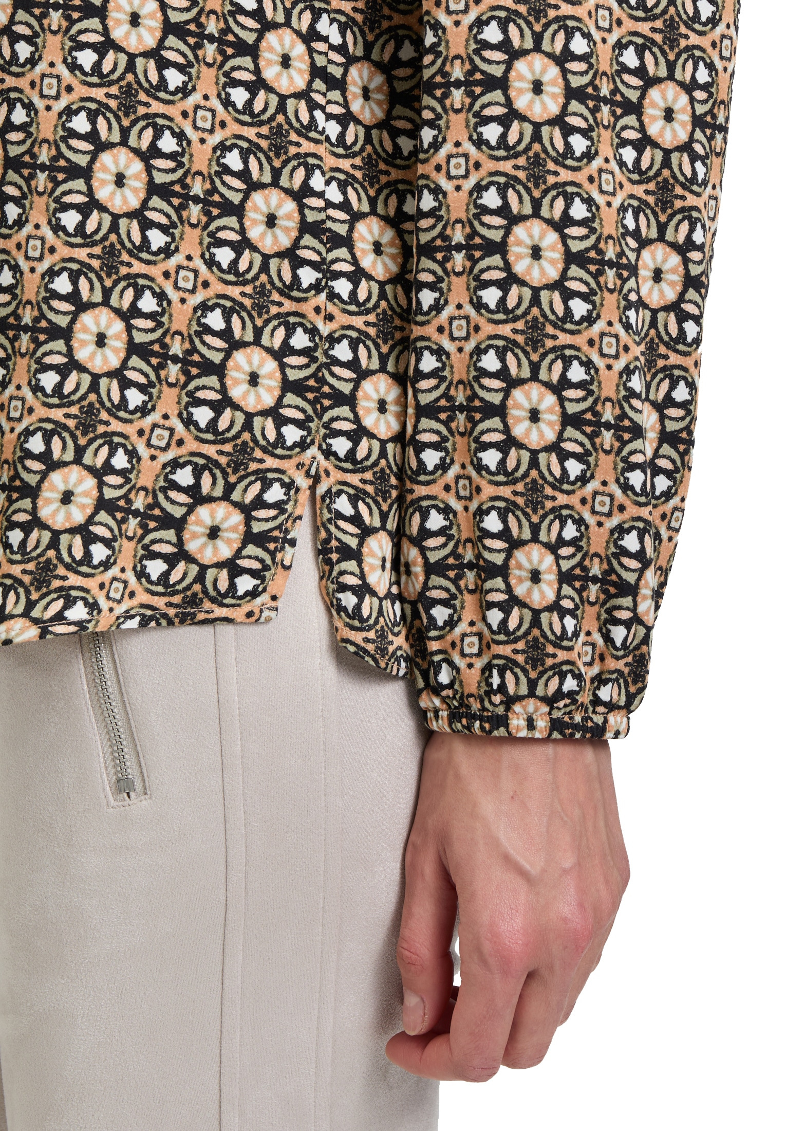 Cartoon Klassische Bluse »Blusenshirt mit Muster«