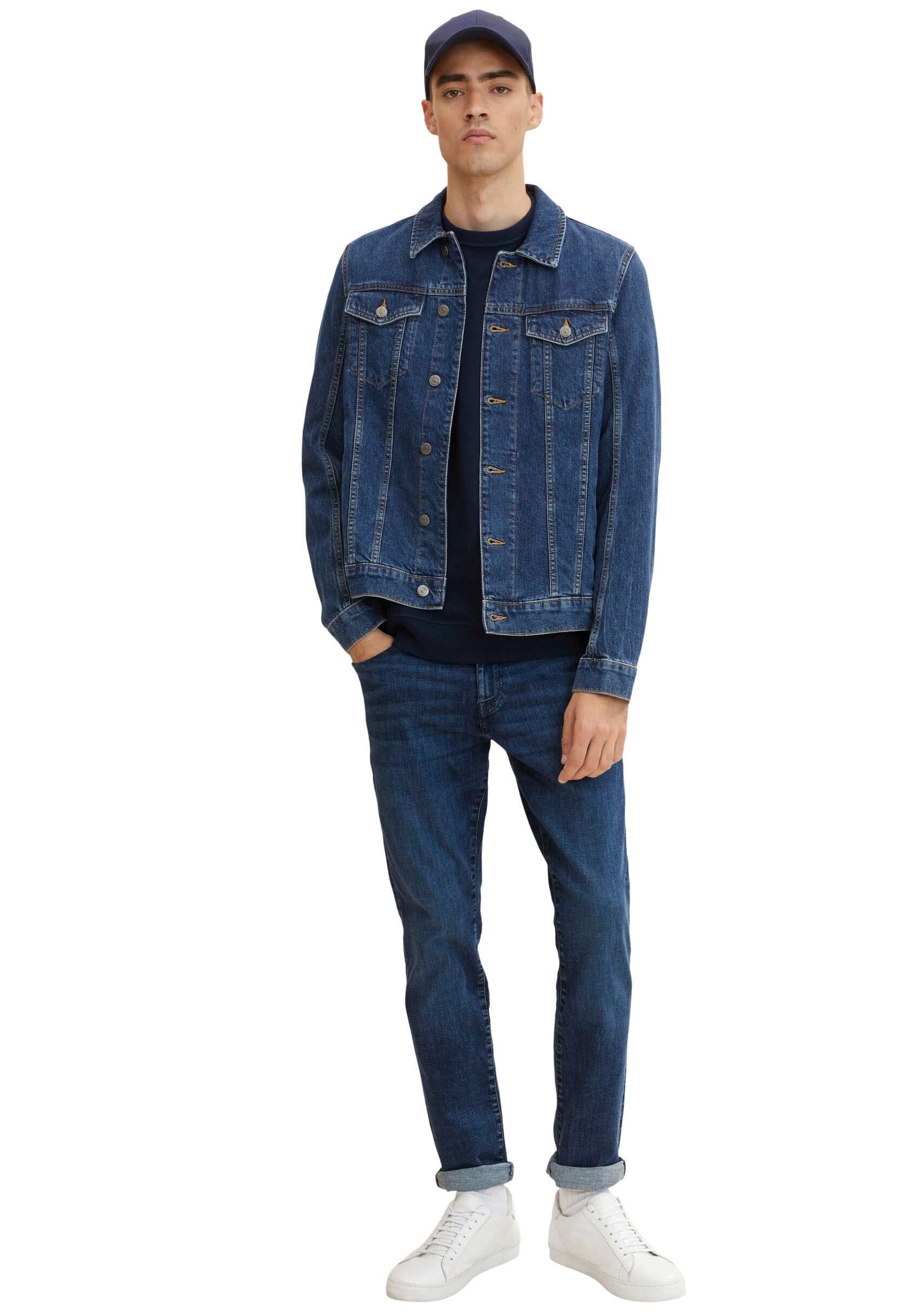 TOM TAILOR Slim-fit-Jeans »JOSH«, in lässiger Optik