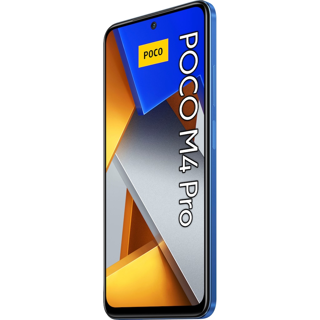 Xiaomi Smartphone »POCO M4 Pro«, Cool Blue, 16,33 cm/6,43 Zoll, 128 GB Speicherplatz, 64 MP Kamera