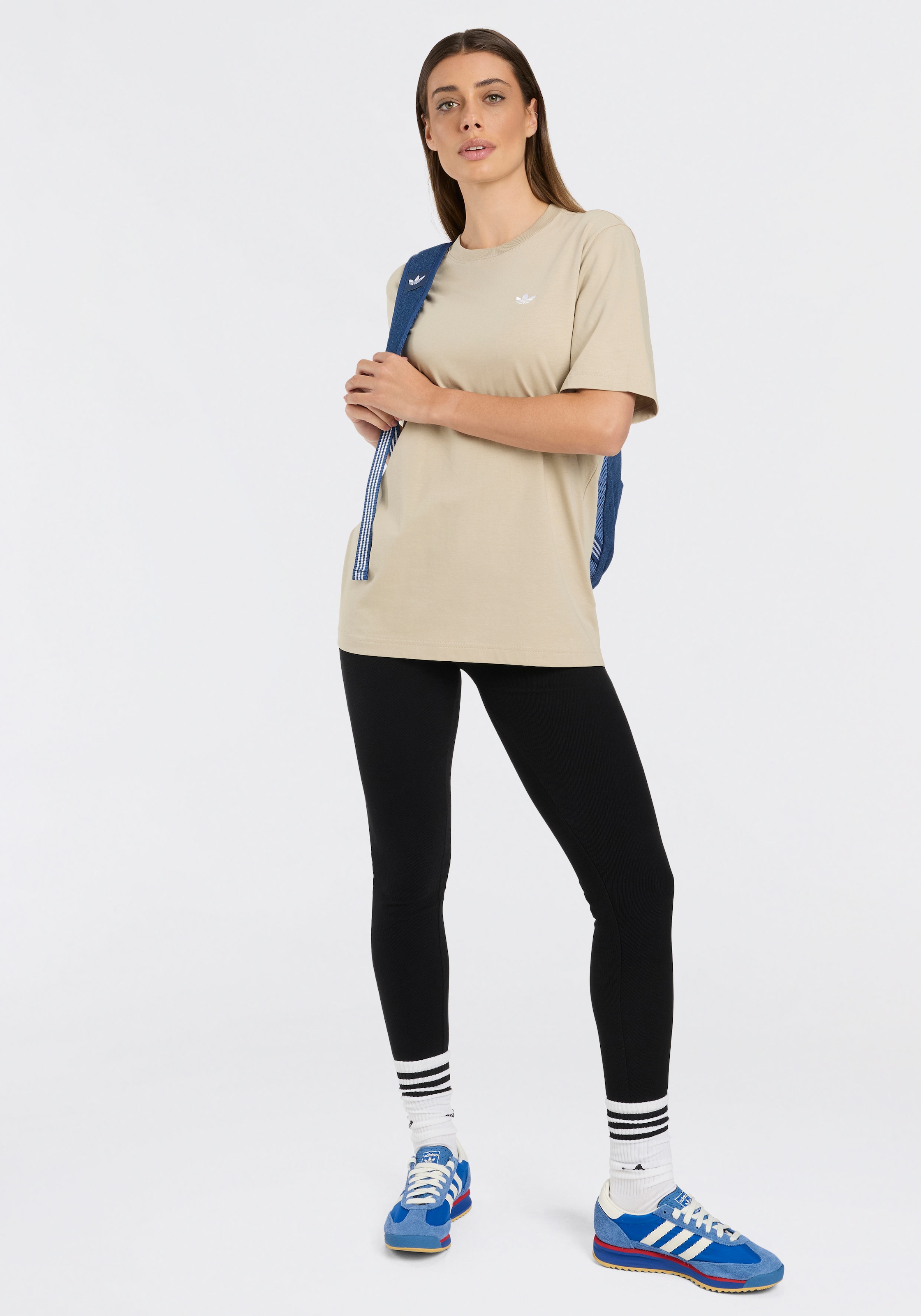 adidas Originals Leggings »ESSENTIALS, HOHER BUND«  für Erwachsene geeignet, mit Viskose, eng anliegende Passform