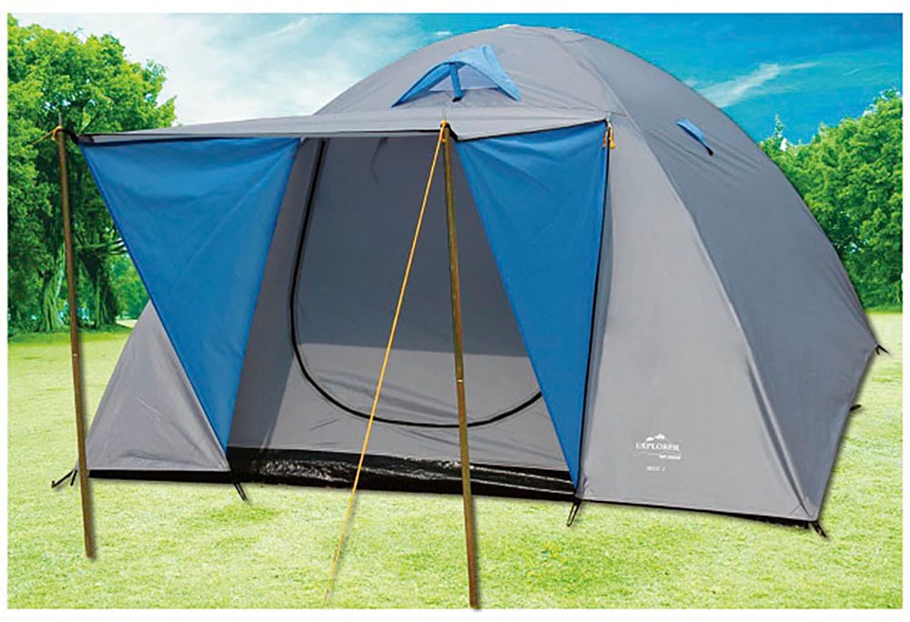 EXPLORER Kuppelzelt »Iglu Zelt 3-4 Personen Campingzelt wasserdicht winddicht Ventilation«, 4 Personen