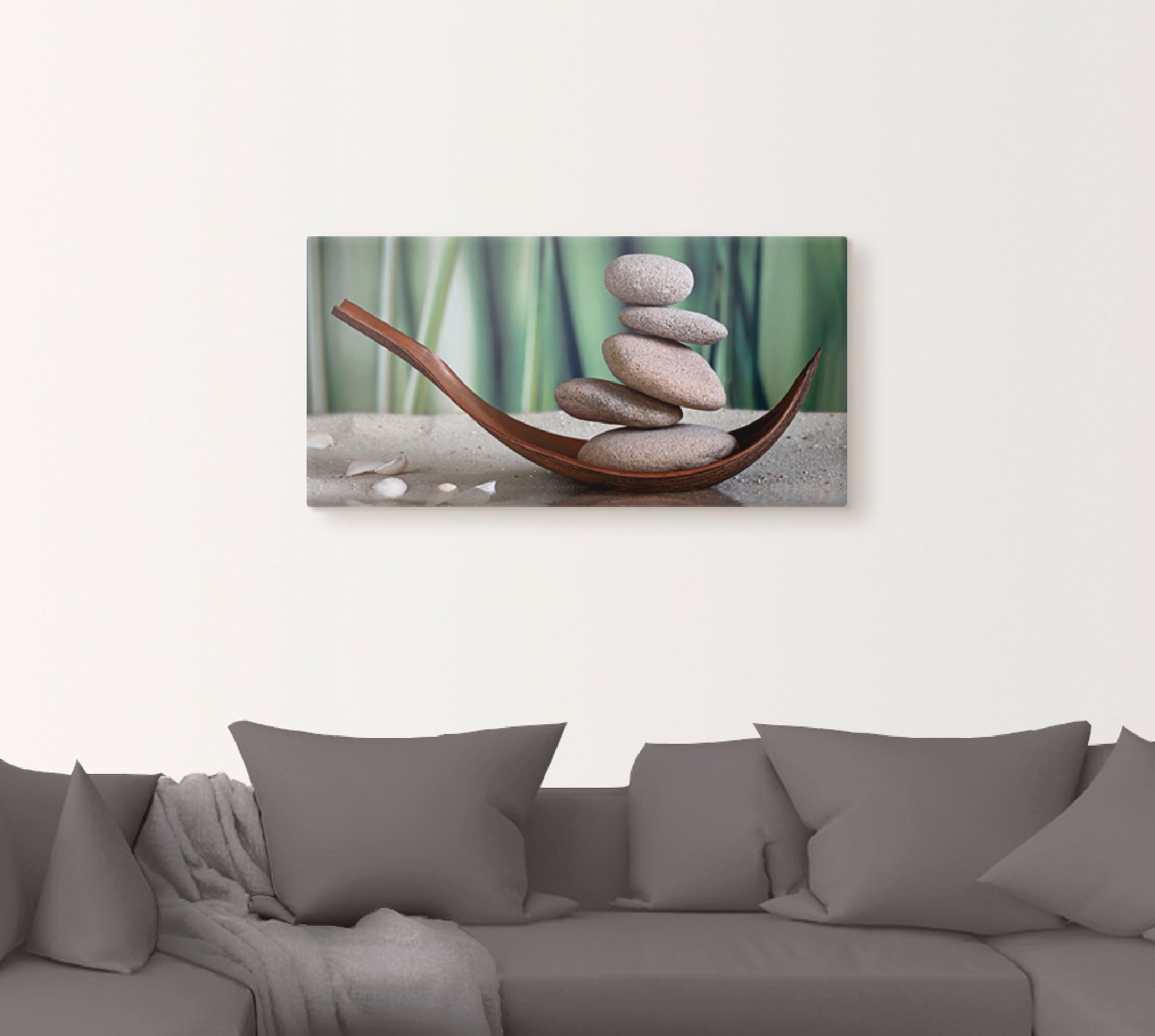 Artland Wandbild »Gleichgewicht«, Zen, (1 St.), als Leinwandbild, Poster, Wandaufkleber in verschied. Größen