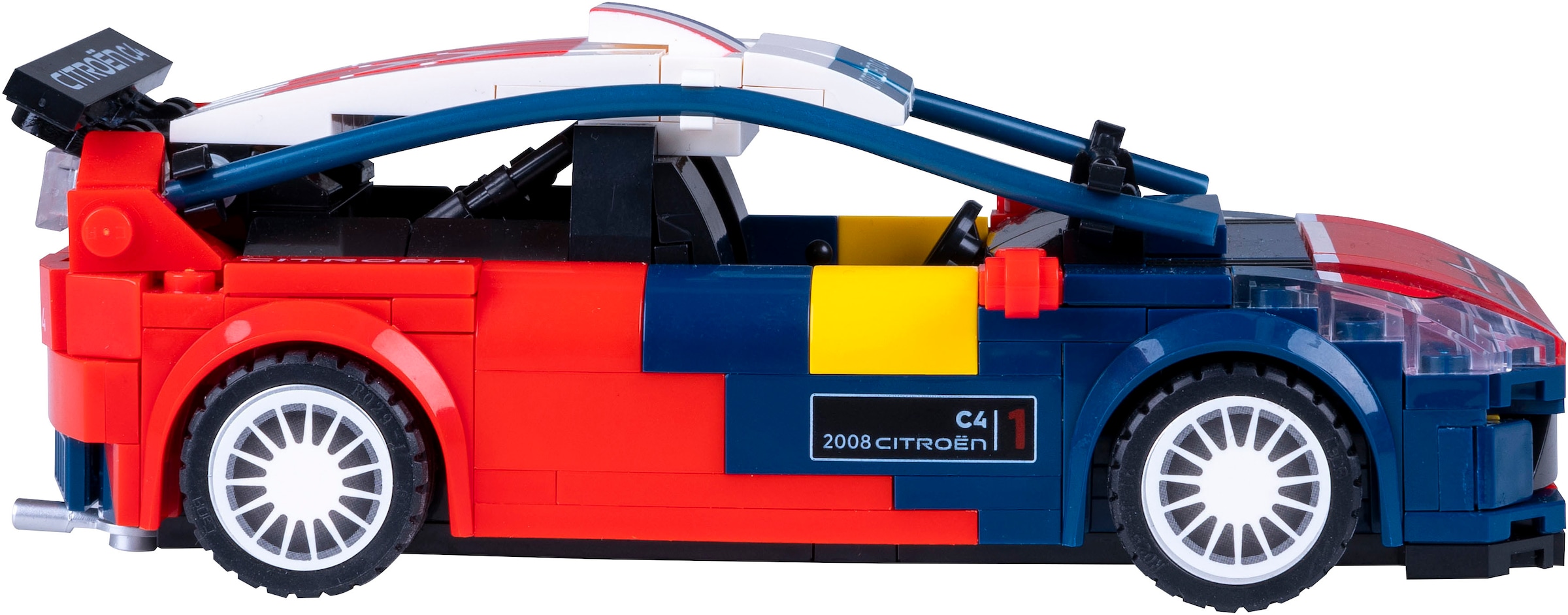 Jamara Konstruktions-Spielset »CaDA, Bricks, 2008 Citroën C4 WRC (402872)«