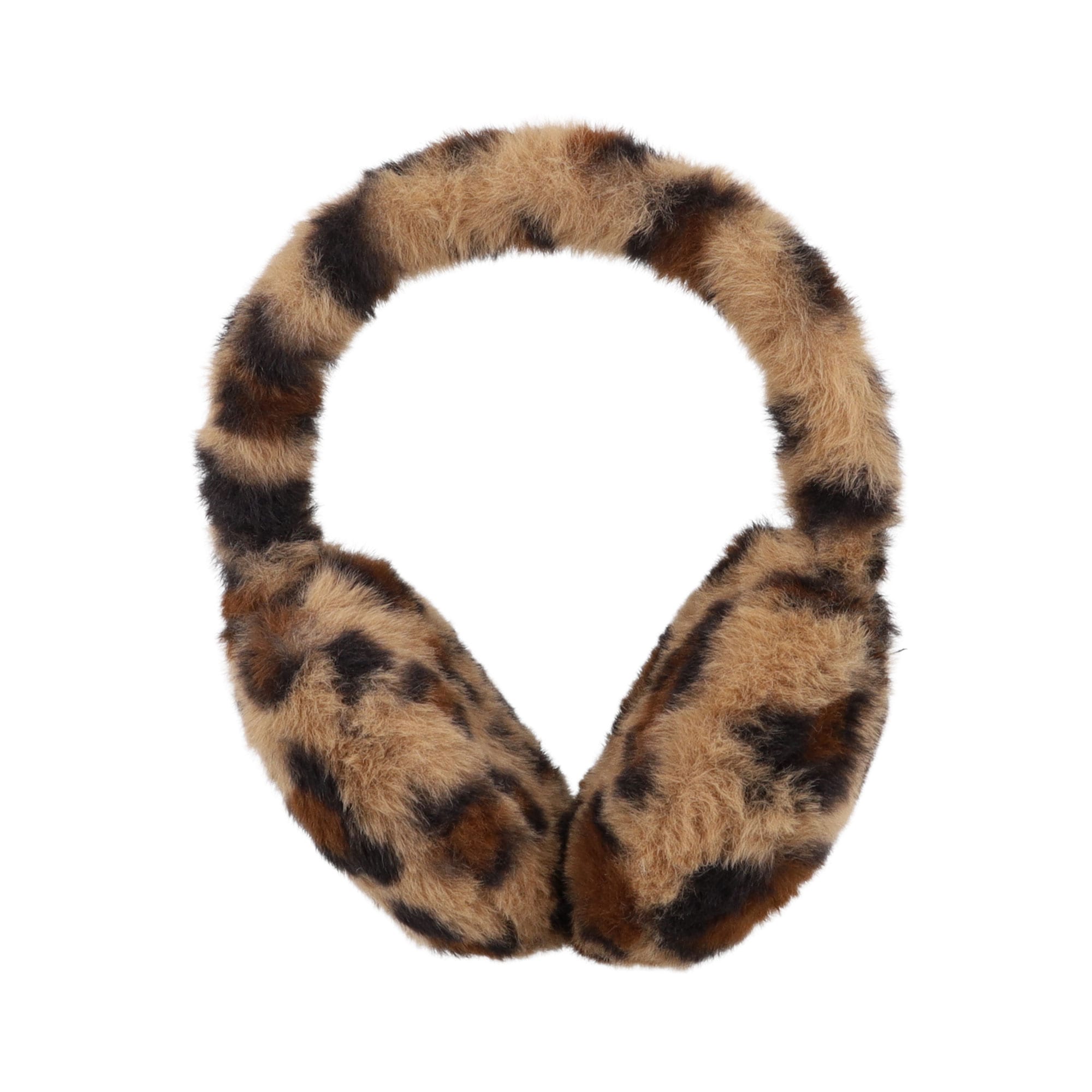 MAXIMO Ohrenwärmer 1 Stk. Ohrenwärmer, Plüsch, Leo-Look, Animal-Print