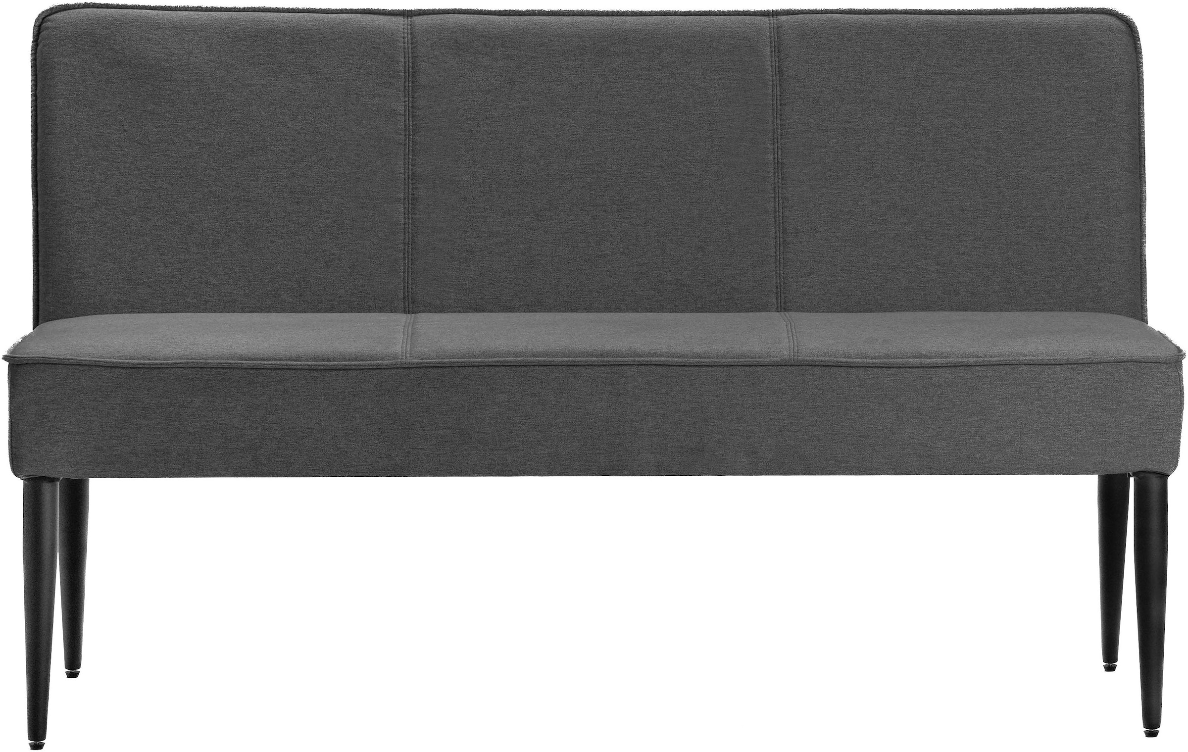 Home affaire Polsterbank »Lenzrose, TOPSELLER!, OTTOs Choice«, (Esszimmerbank, Bank,), mit Taschenfederkern, schwarzes Metallgestell, Breite 142 cm