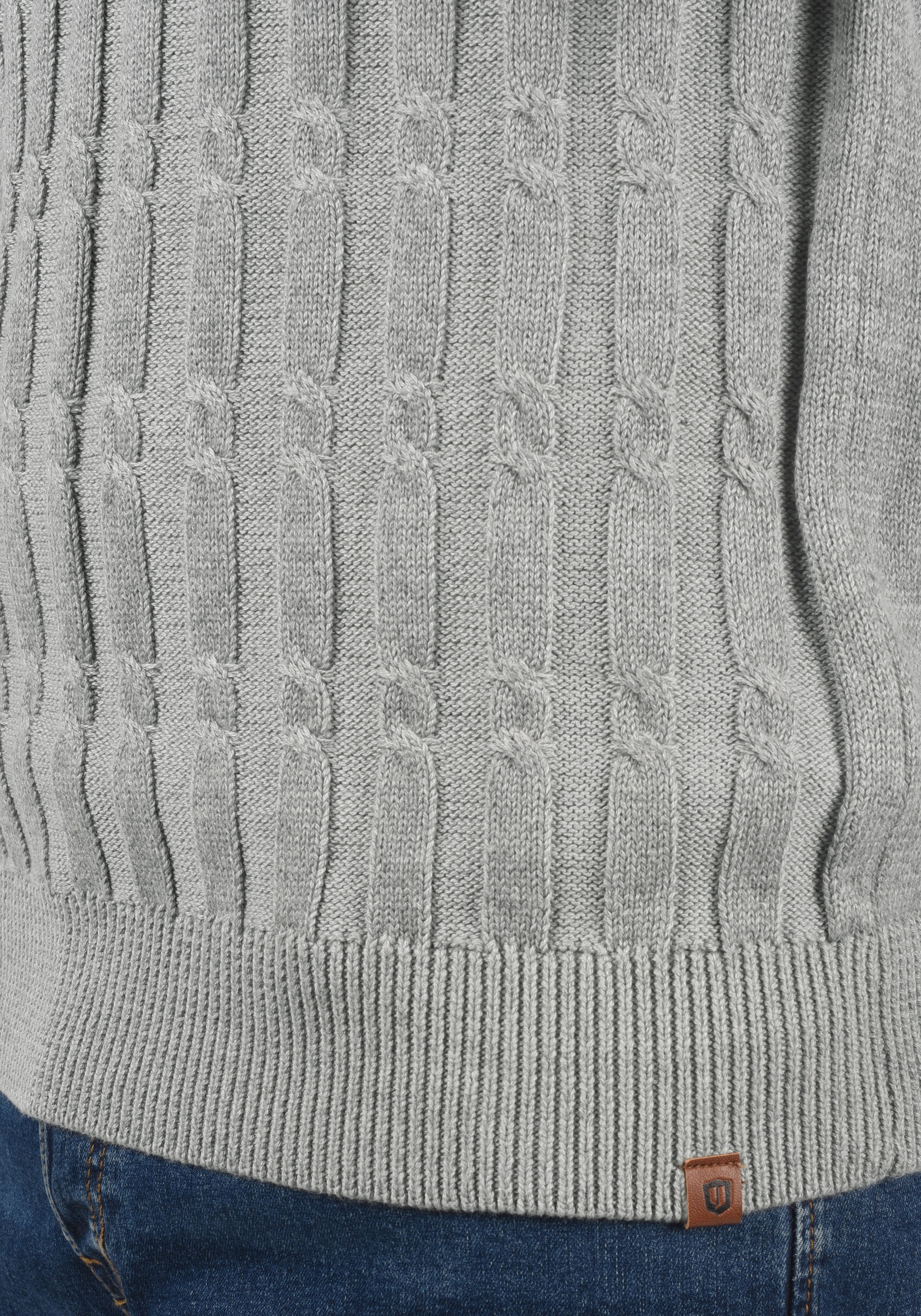 Indicode Strickfleece-Pullover »Strickpullover IDPauletta«