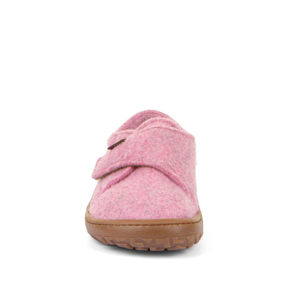 froddo® Hausschuh »BAREFOOT WOOLY«  barfoot Klettschuh für zu Hause, Kindergartenschuh mit Wollfutter
