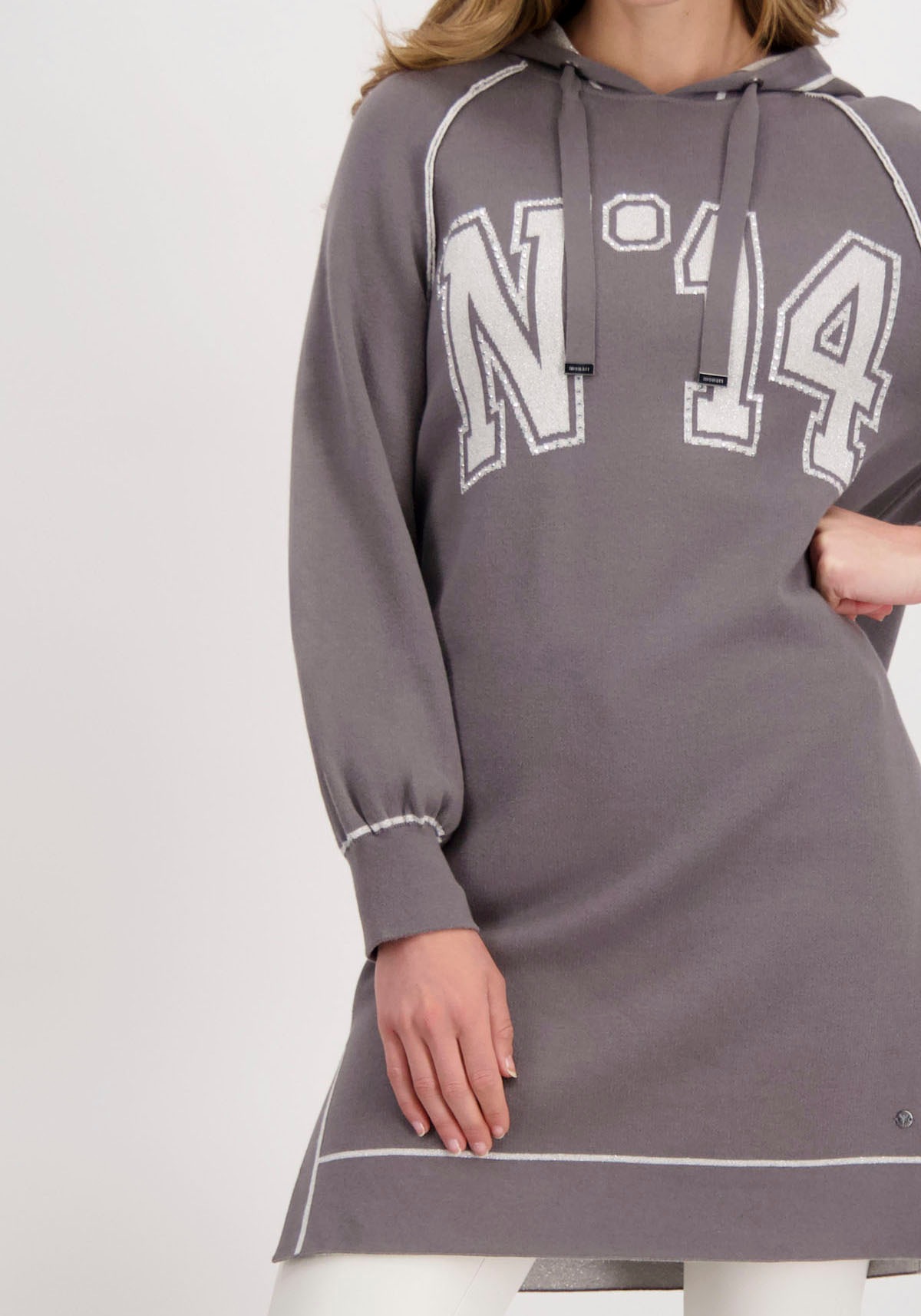 Monari Sweatkleid, mit Kapuze