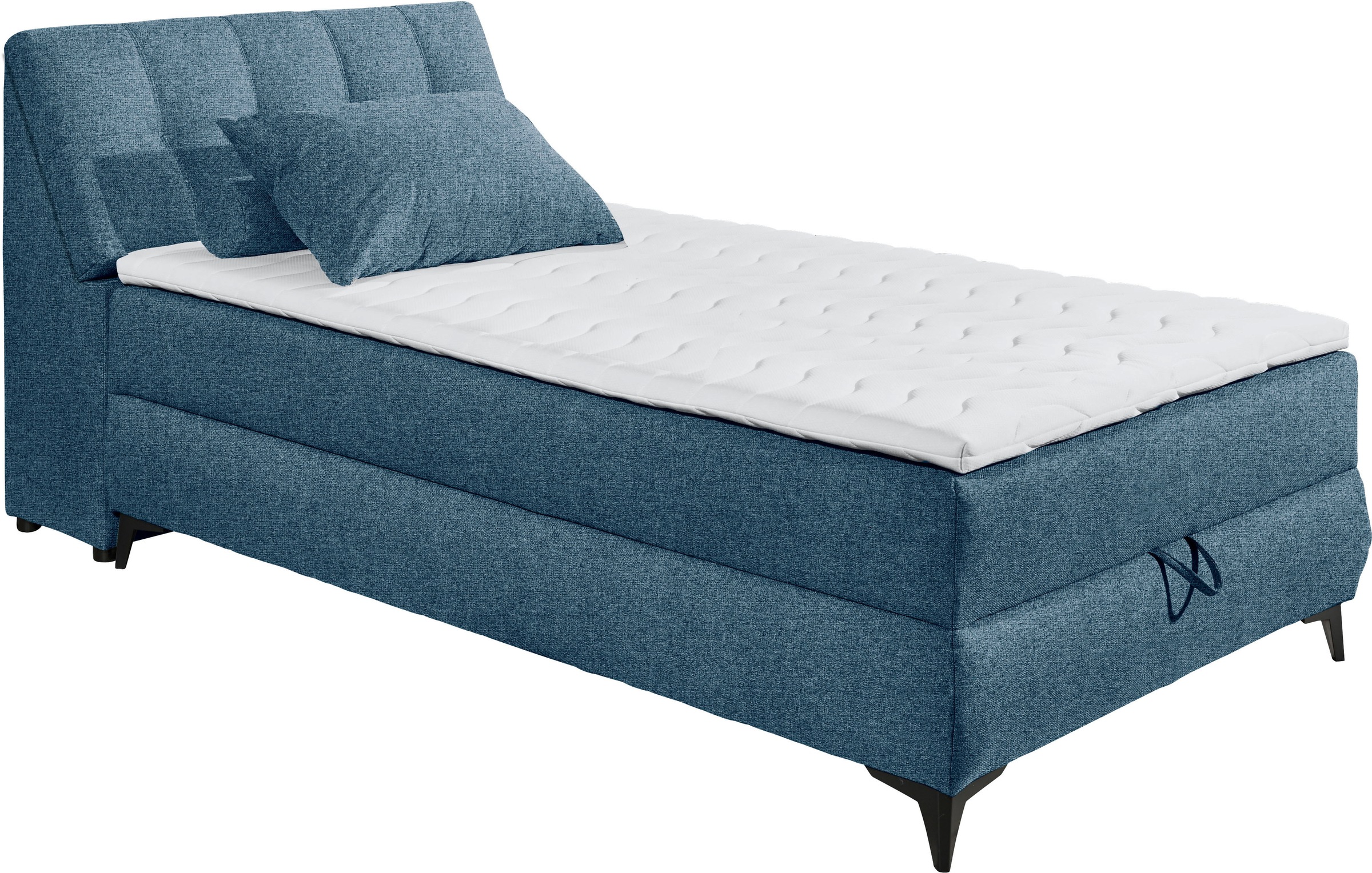 ED EXCITING DESIGN Boxbett »Atlantis« mit Bettkasten und Stauraum im Kopfteil