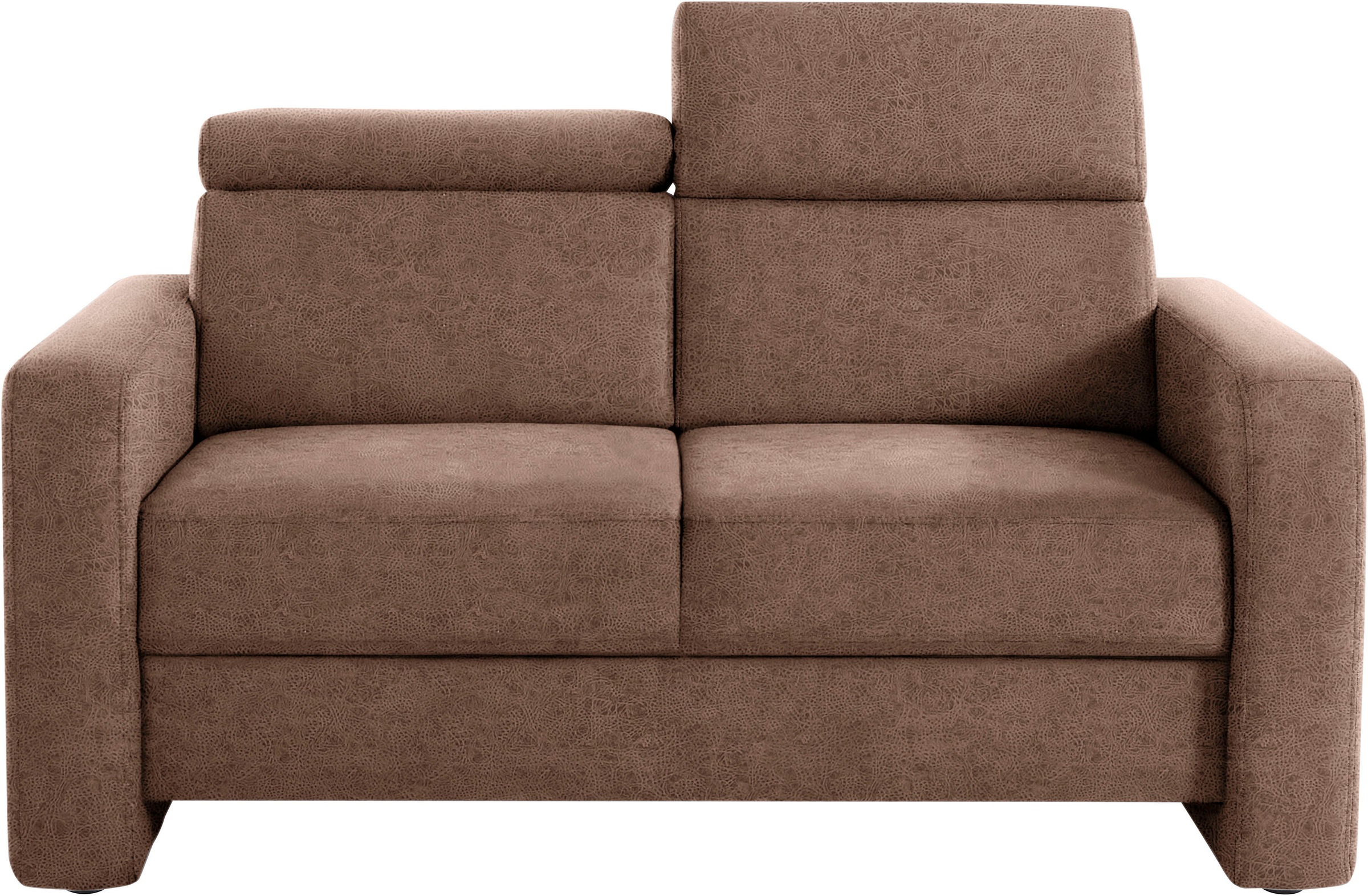 sit&more 2-Sitzer »Bologna« inklusive Kopfteilverstellung und Federkern