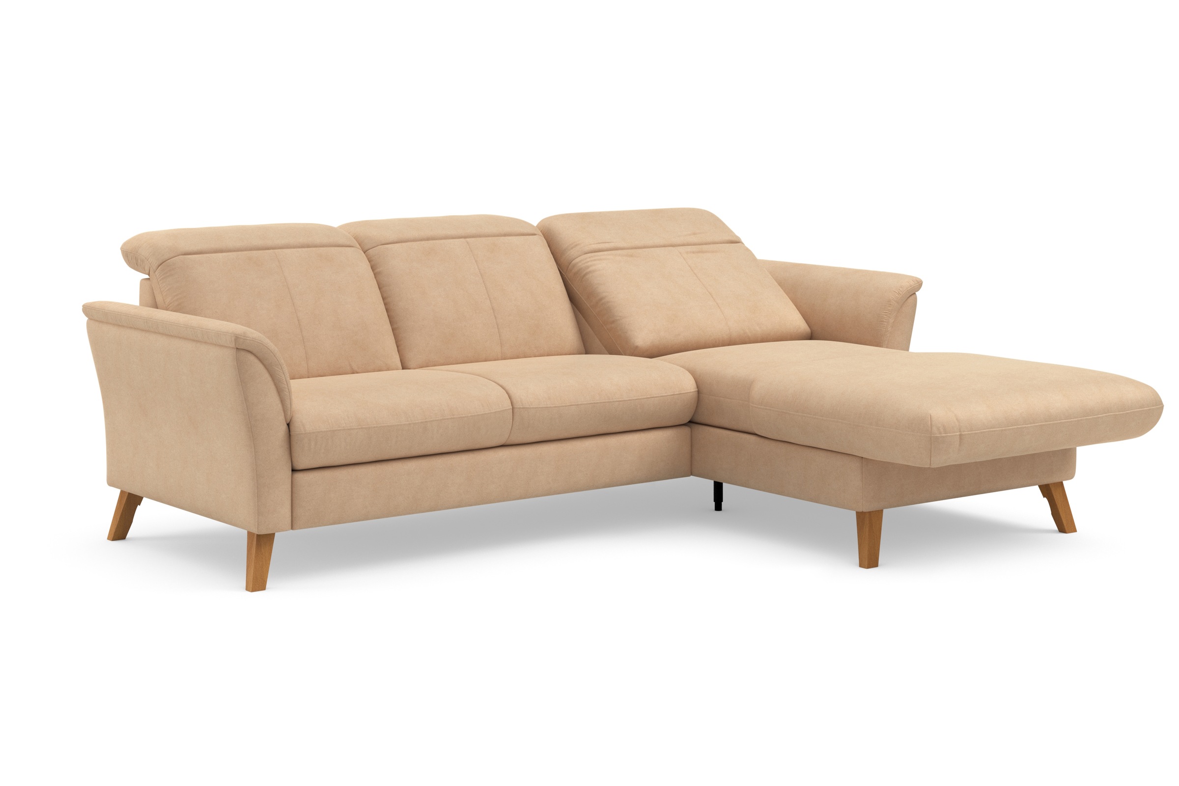 sit&more Ecksofa »Romero L-Form«, wahlweise mit oder ohne Relax-Funktion, Bettfunktion, Bettkasten