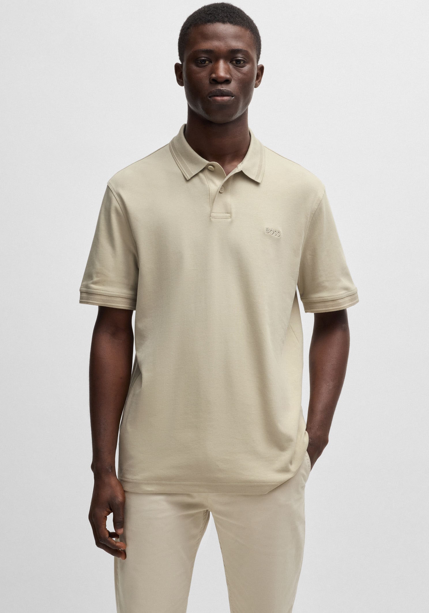 Poloshirt »Pe_Interlock«, mit Polokragen