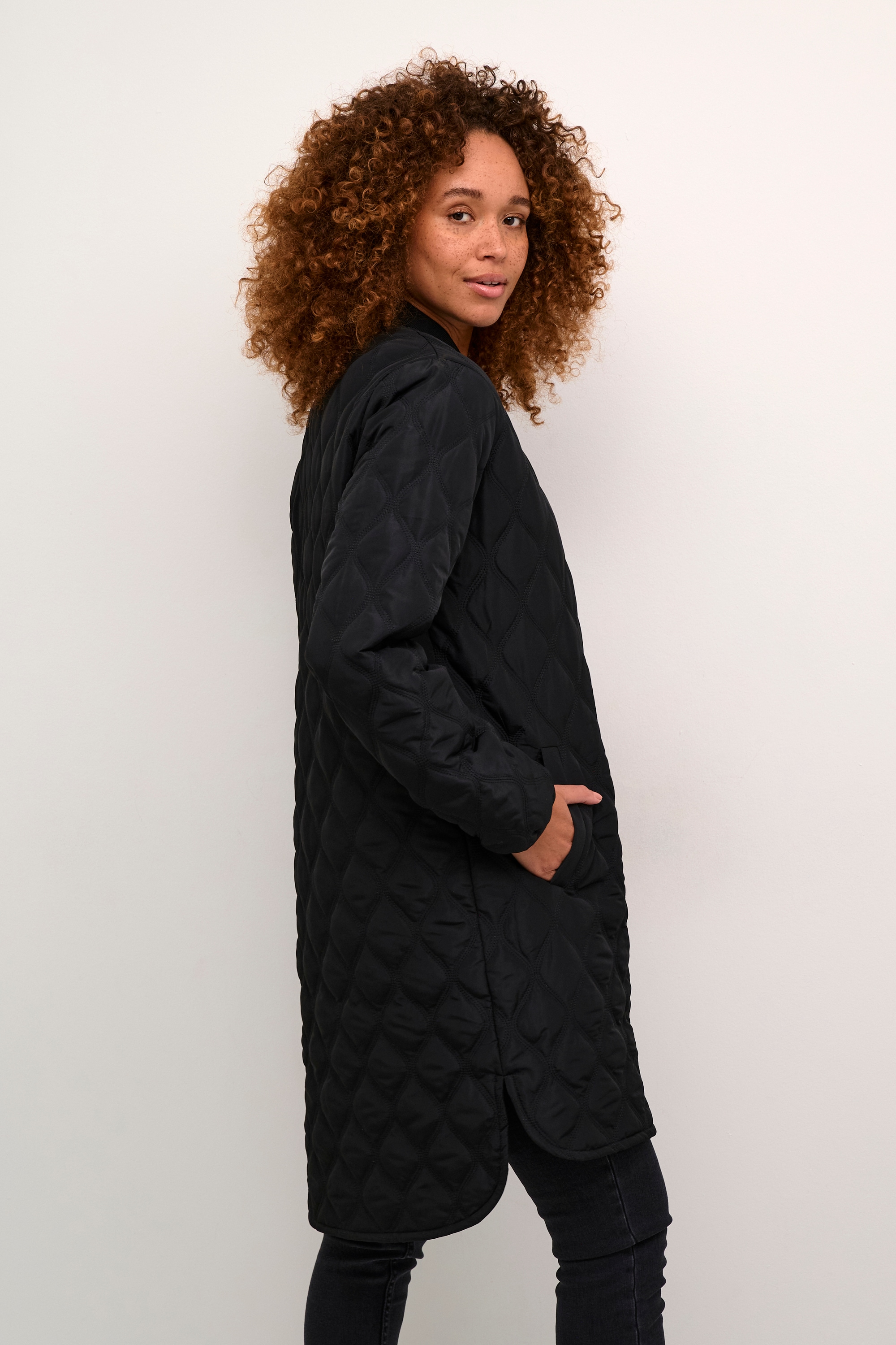 KAFFE Wintermantel »Jacke KAshalli«