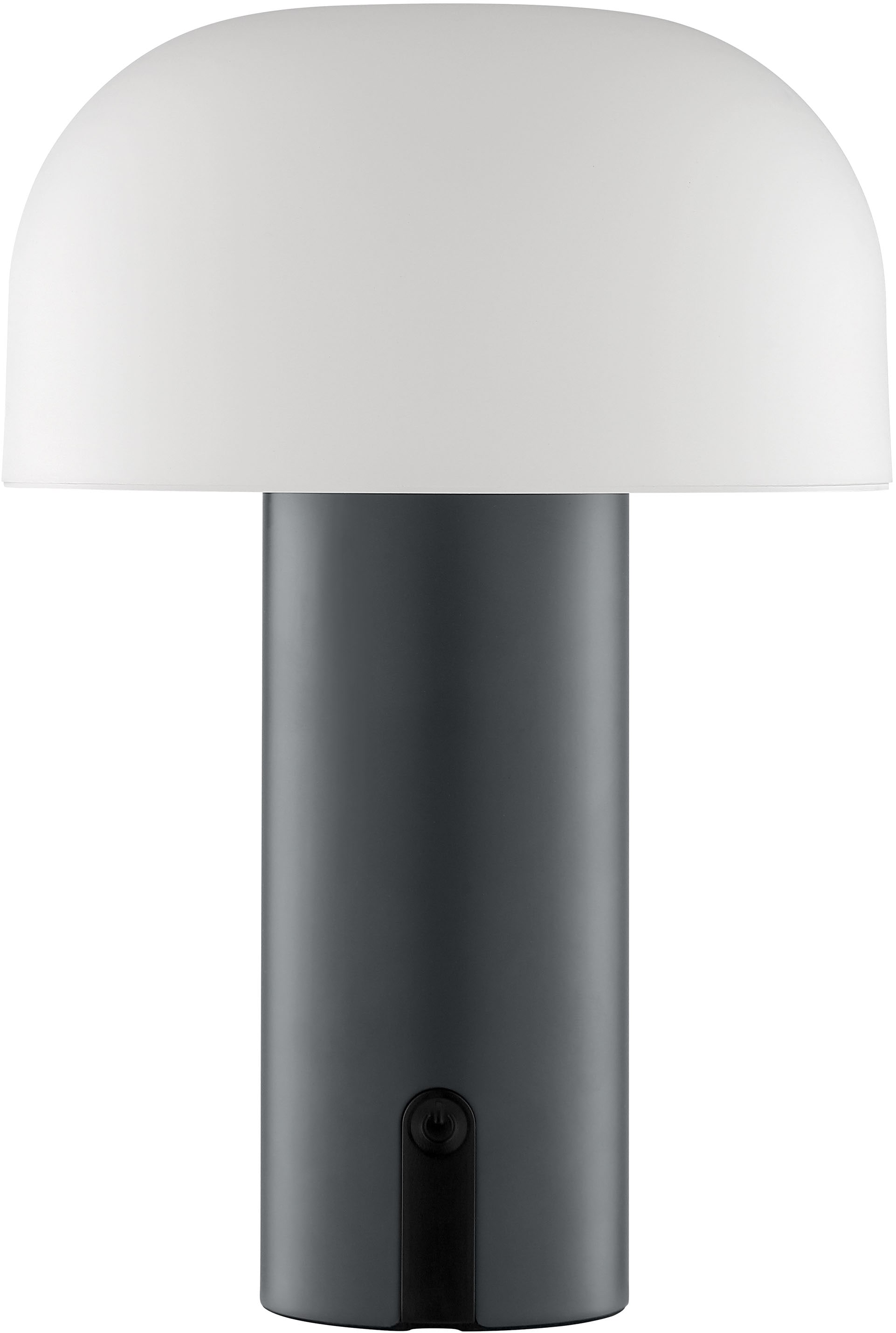 Brilliant LED Außen-Tischleuchte »Mattis« LED-Modul 1 Stk. Warmweiß mit Akku, 21 x 15 cm, 240 lm, 2700 K, dimmbar, IP44, grau/weiß