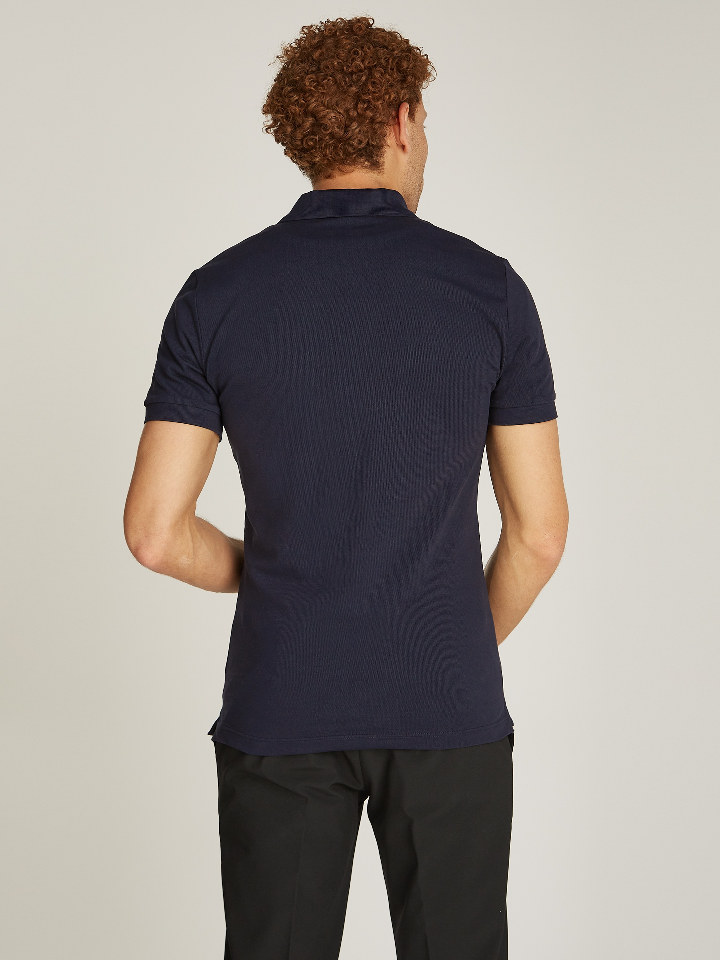 Calvin Klein Jeans Poloshirt »CK EMBRO BADGE SLIM POLO«, mit Logopatch