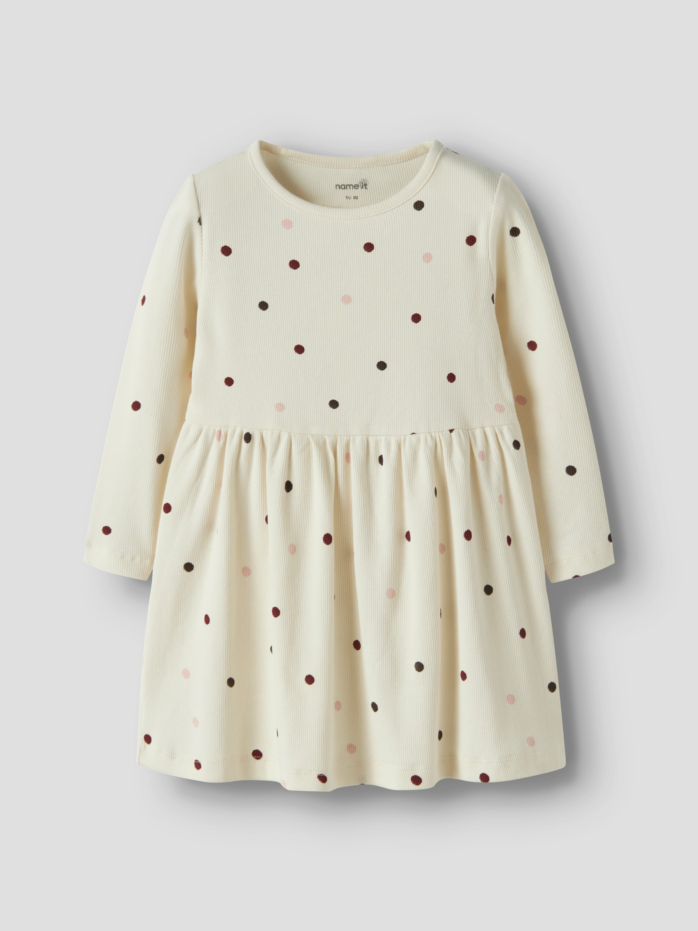 Name It Jerseykleid »NMFNUTTI LS DRESS NOOS« Baumwollmischung, regular fit