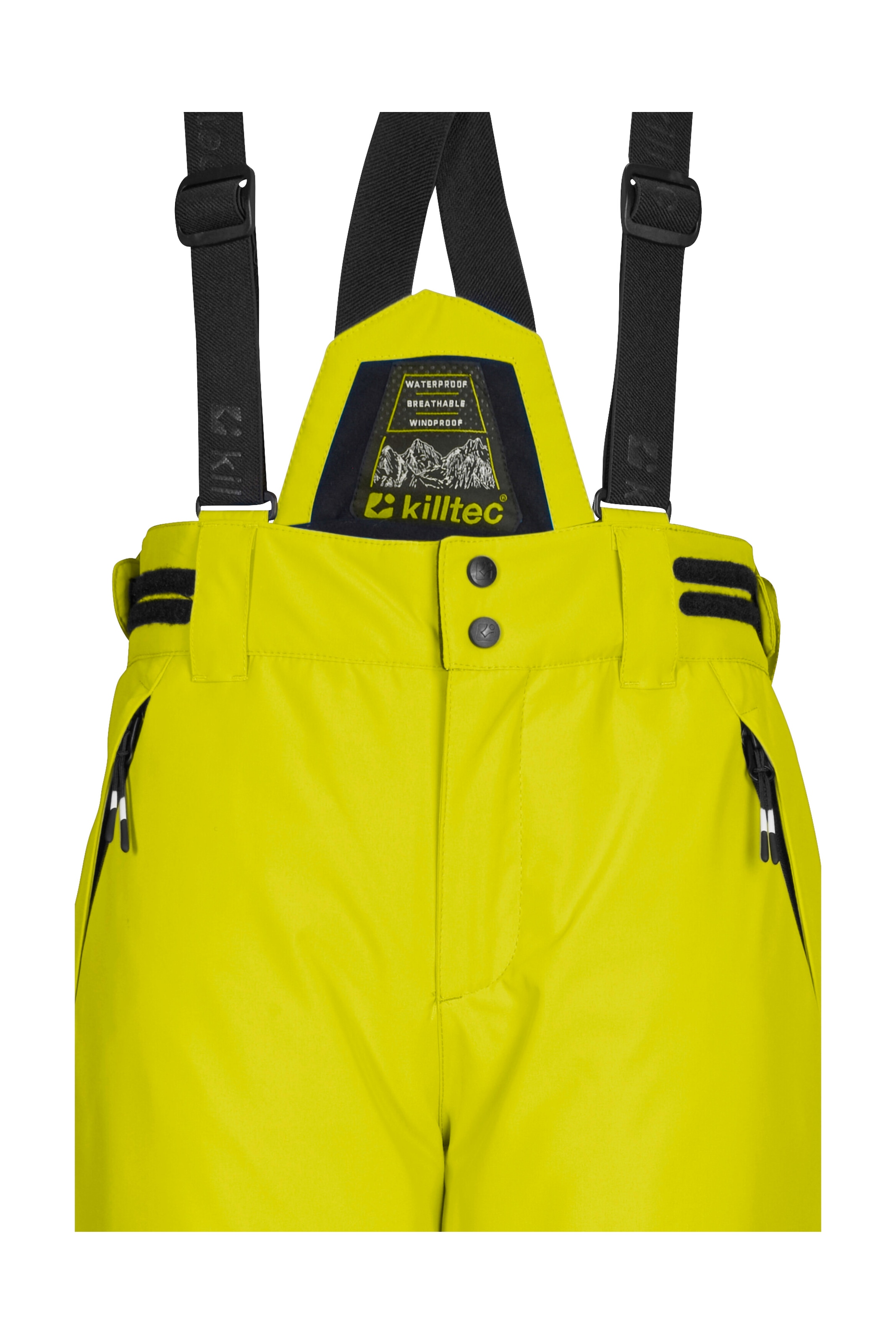 Killtec Skihose »KSW 214 BYS SKI PNTS«, Wasserdichte, atmungsaktive Skihose mit verstellbarem Latz.