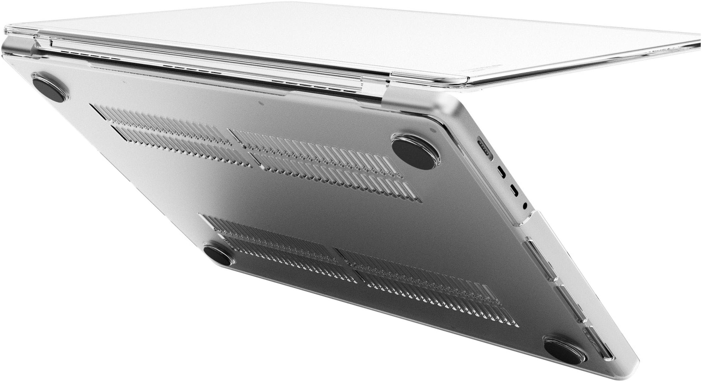VONMÄHLEN Laptop-Hülle »Transparent Case for MacBook MacBook Pro 16“ Clear«