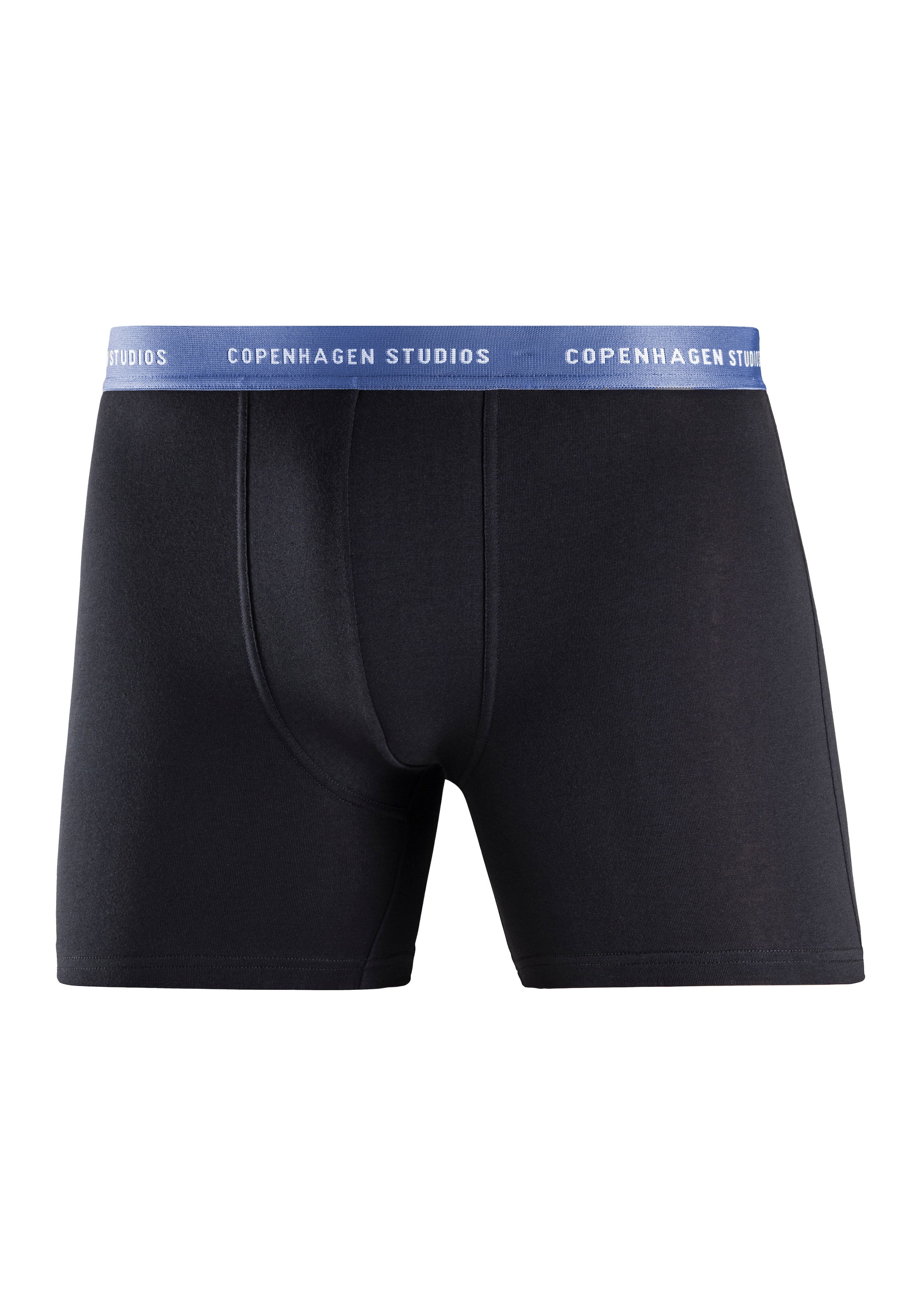 Copenhagen Studios Boxer »Boxershorts für Herren«, (3 St.), mit längerem Bein und Logobund
