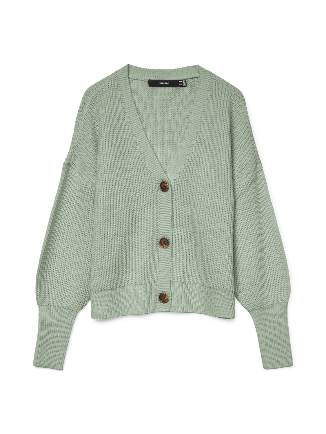 Vero Moda Strickjacke »VMLEA LS V-NECK CUFF CARDIGAN NOOS«, mit Knopfleiste