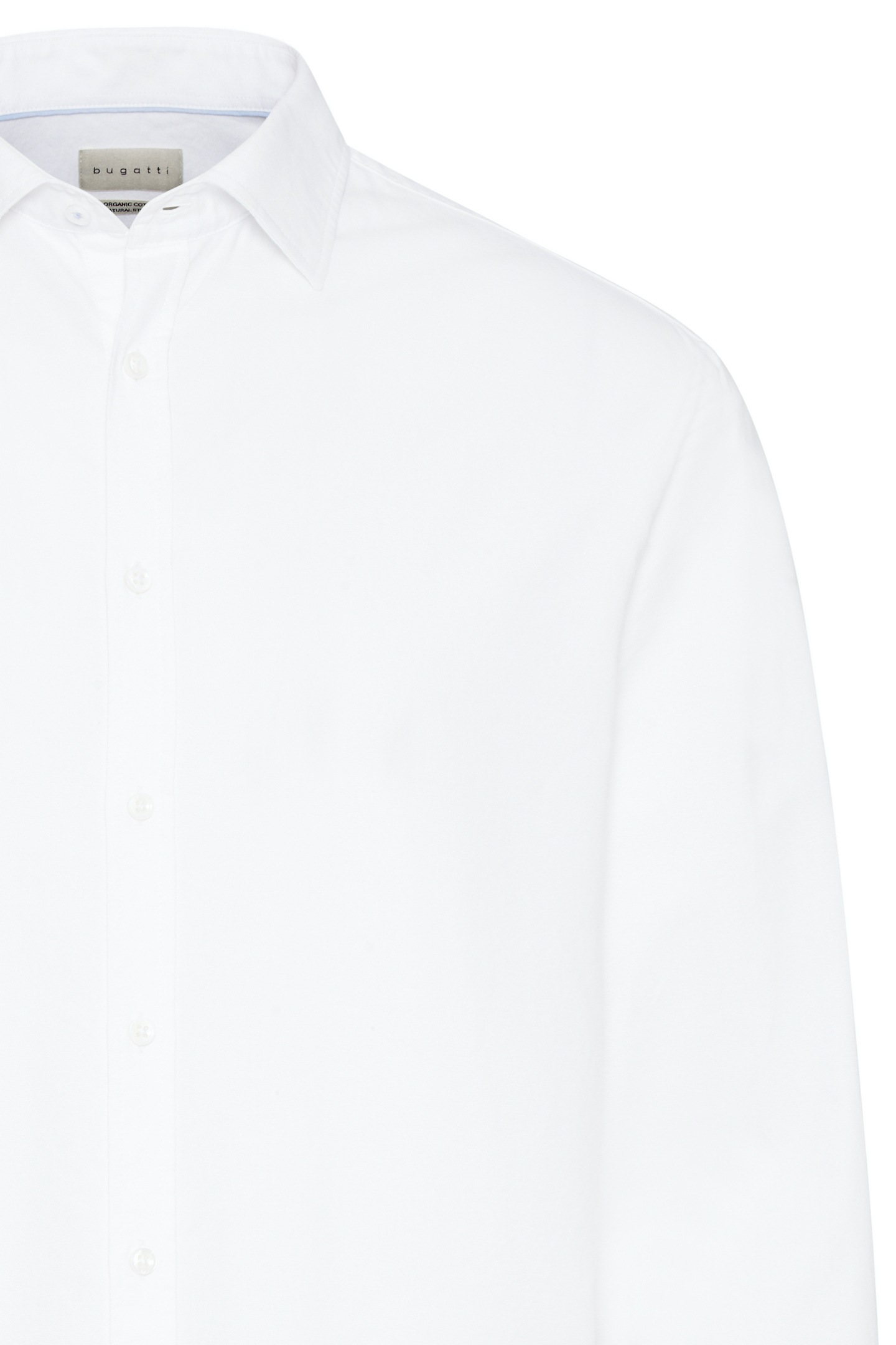 bugatti Langarmhemd, aus organic Cotton