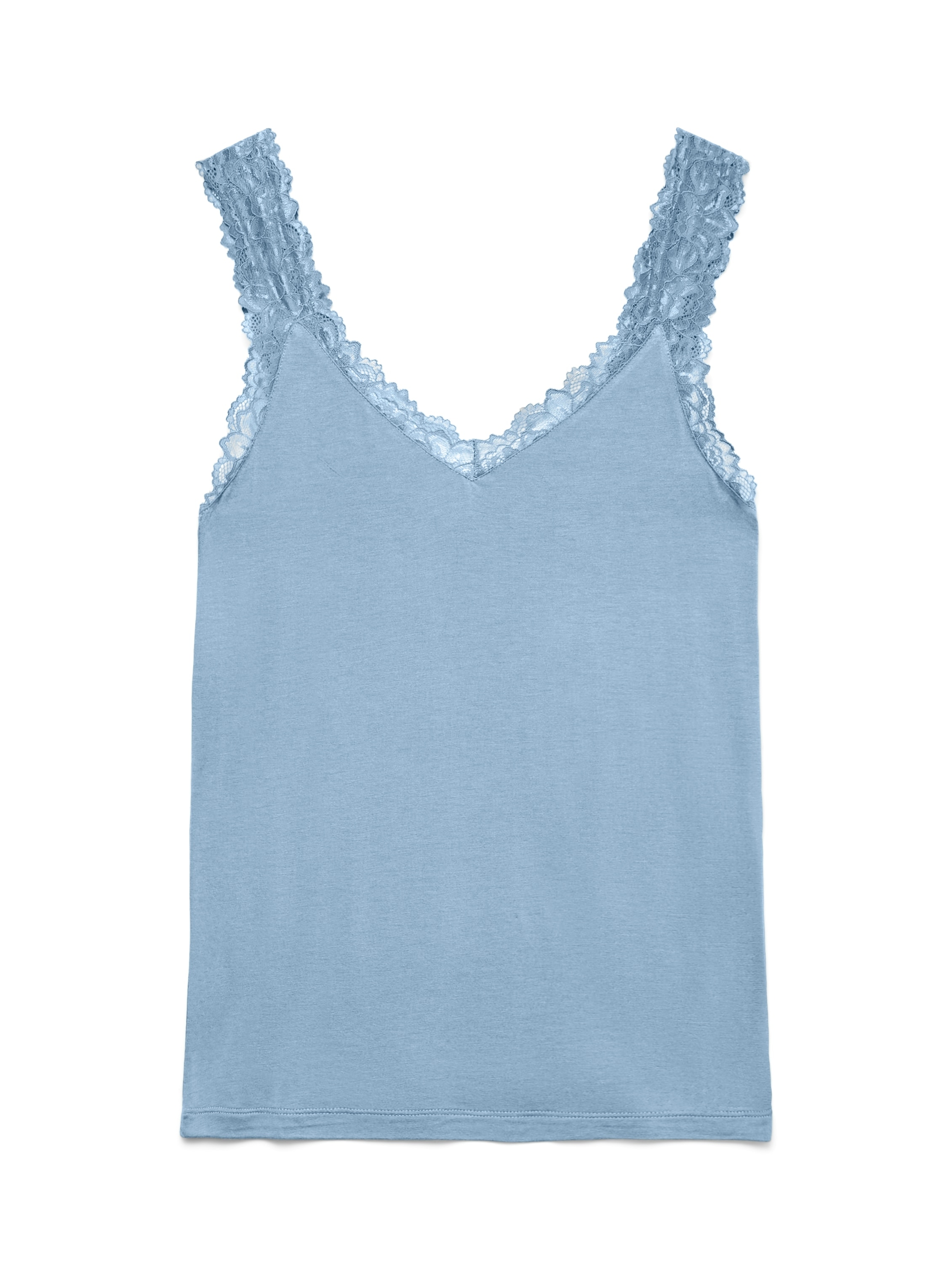 Vero Moda Trägertop »VMROSA SL TOP JRS NOOS« Viskosemischung, Spitzen Detail