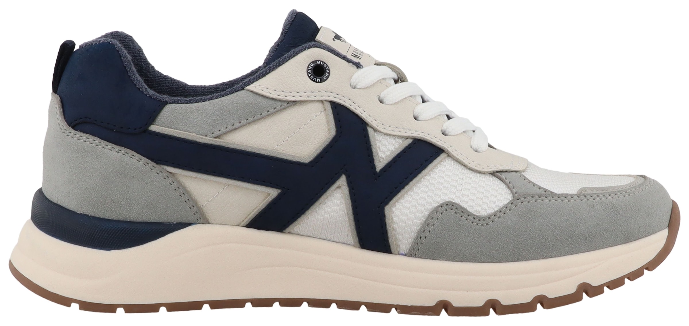 Mustang Shoes Sneaker »Giacinto«  Freizeitschuh, Halbschuh, Schnürschuh im modischen Kontrast-Look