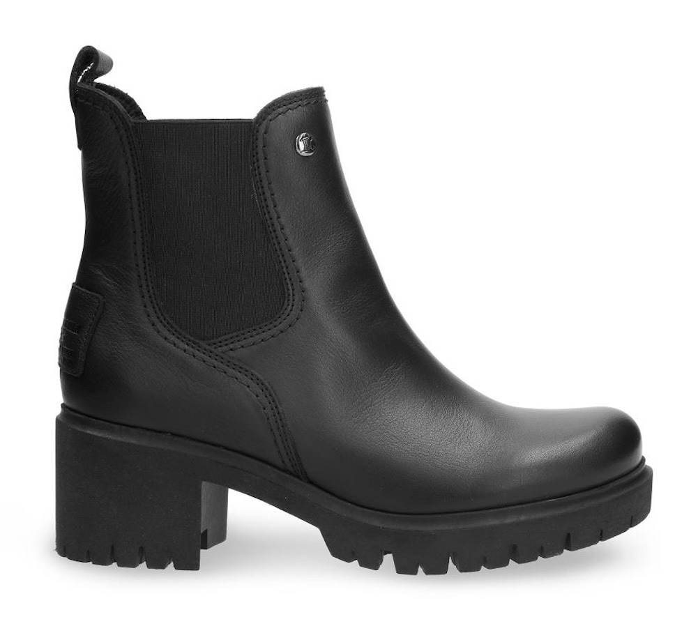 Panama Jack Damen Chelseaboots »Pia« Stiefelette, Schlupfschuh, Blockabsatz, mit Profilsohle, Größe 39