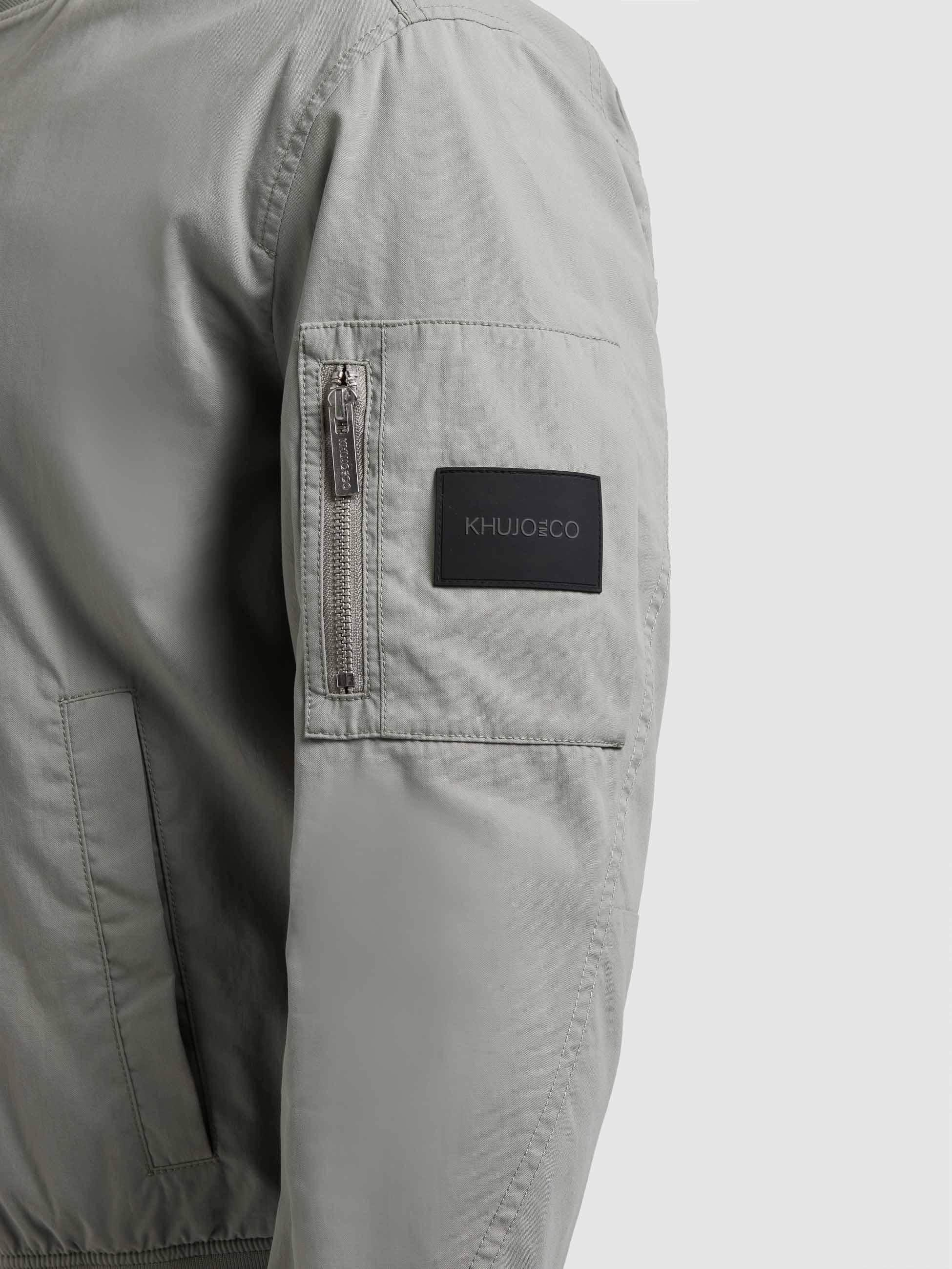 khujo Bomberjacke »Bomberjacke Tawas« ohne Kapuze Lässige Herren Übergangsjacke