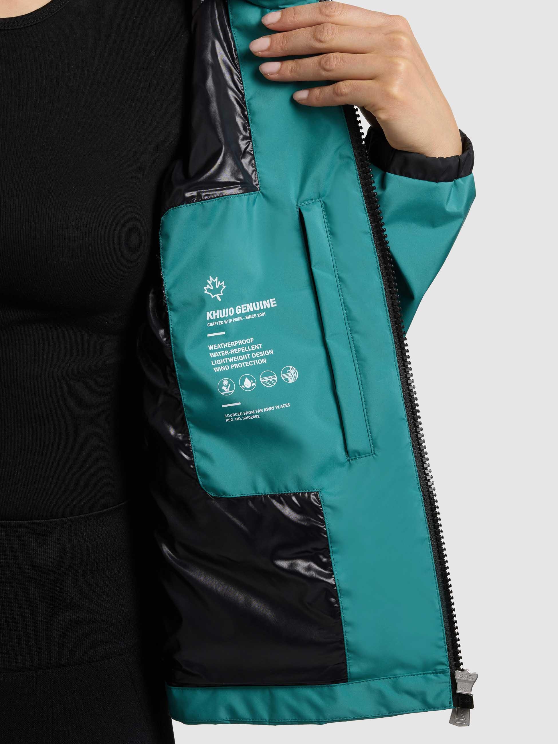 khujo Windbreaker »Windbreaker Olia« mit Kapuze Übergangsjacke mit im Kragen verstaubarer Kapuze