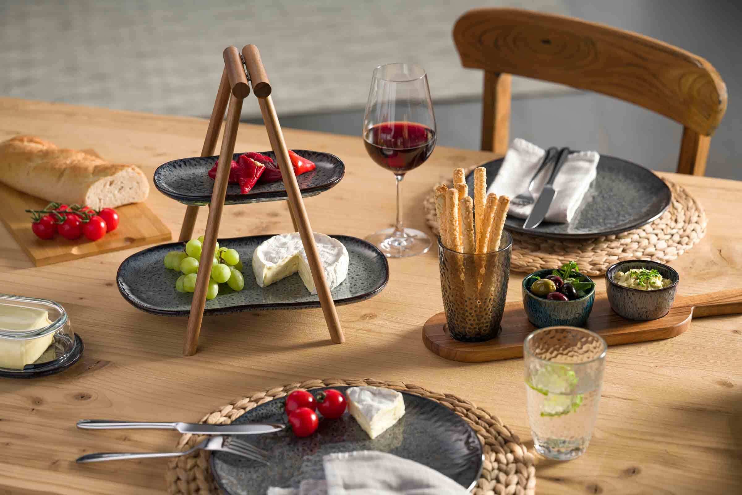 LEONARDO Etagere »Etagere Matera 31 cm anthrazit«
