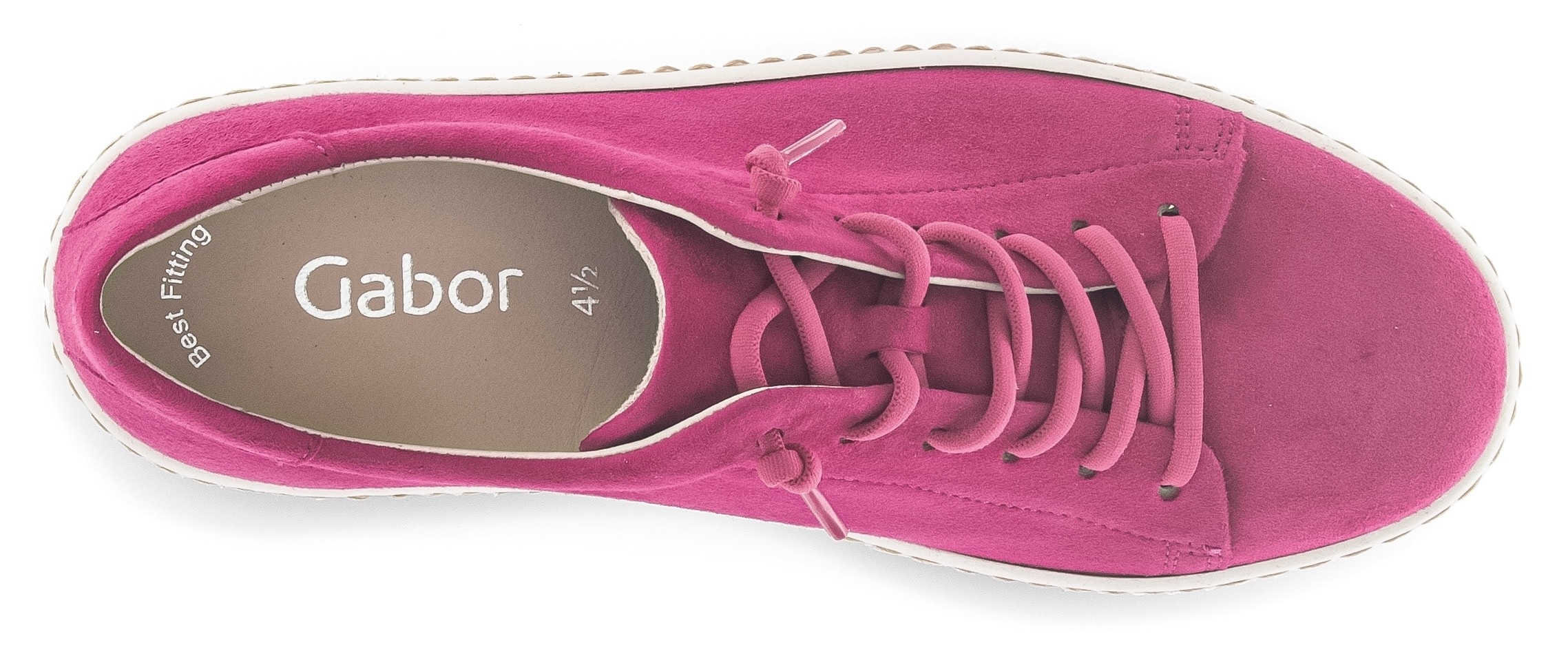 Gabor Slip-On Sneaker, Freizeitschuh, Halbschuh, Slipper mit Best Fitting-Ausstattung