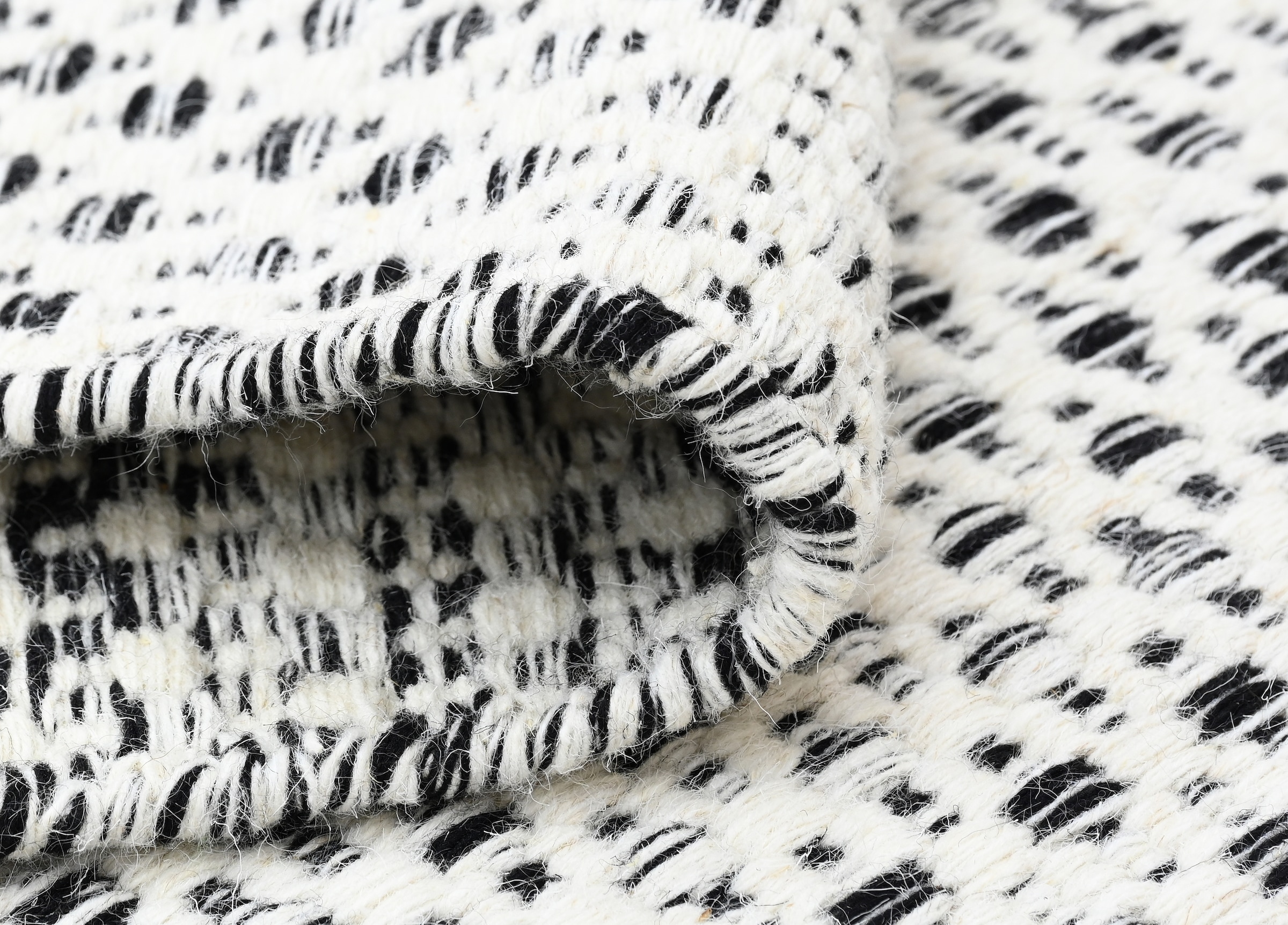 Myflair Möbel & Accessoires Wollteppich »Wooly Nature« rund 10 mm Höhe Handwebteppich, reine Wolle, Scandi Design, handgewebt, Wohnzimmer