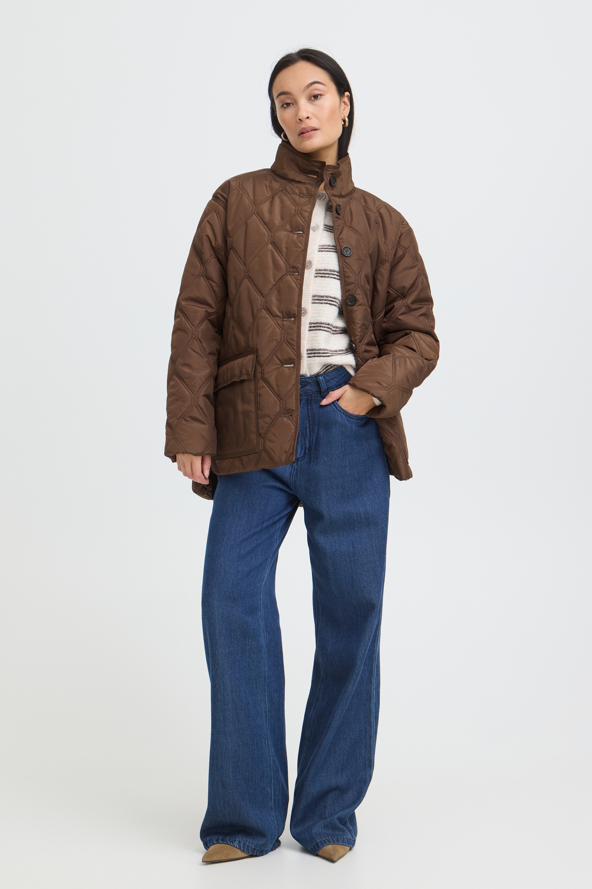 fransa Steppjacke »Damen Gefütterte Jacke FRAGATE«