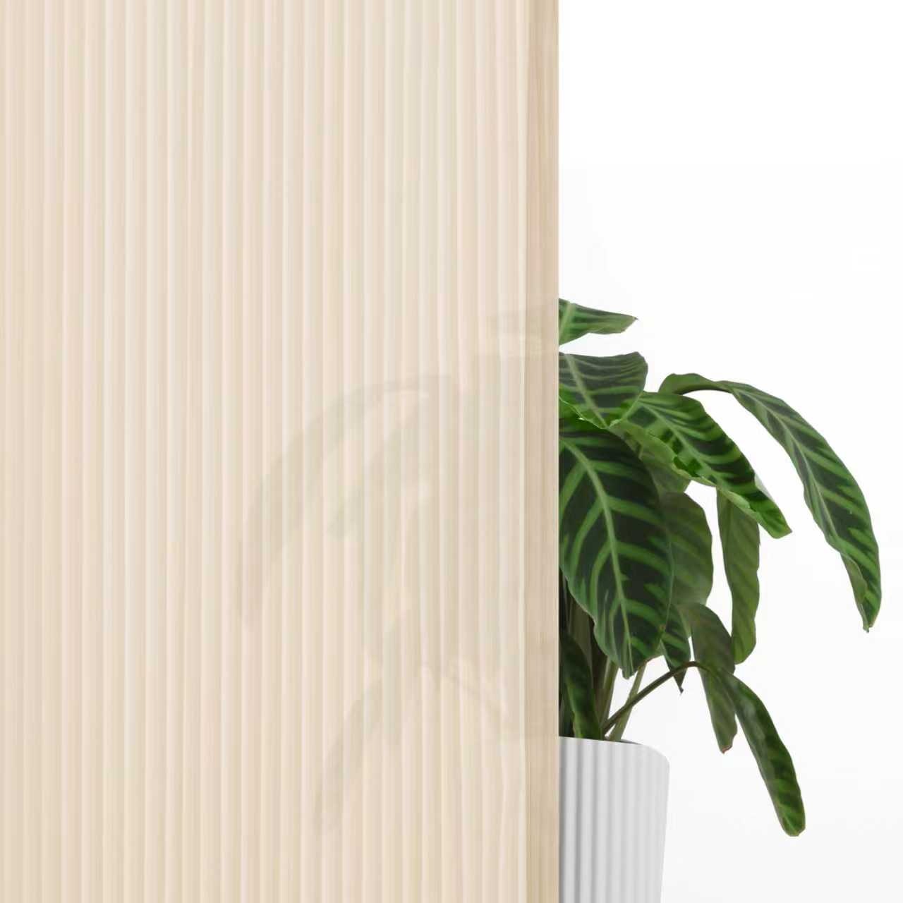 OTTO home Gardine »Fritty« Ösen 2 Stk. tlg. Ösen,  transparent, Pflegeleicht, elegante Längststreifen