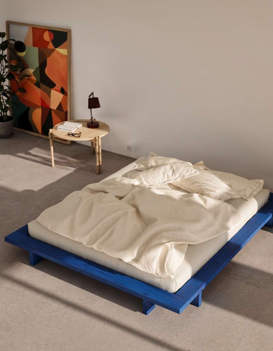 Karup Design Bettgestell »Bettgestell JAPAN BED Futonbett aus FSC®-zertifiziertem Massivholz« Mit Lattenrost,  zeitlos, bequem & in mehreren Farben und Größen erhältlich