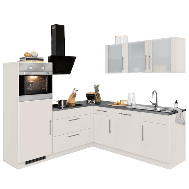 wiho Küchen Winkelküche »Cali«, ohne E-Geräte, Stellbreite 210 x 220 cm  bestellen im OTTO Online Shop