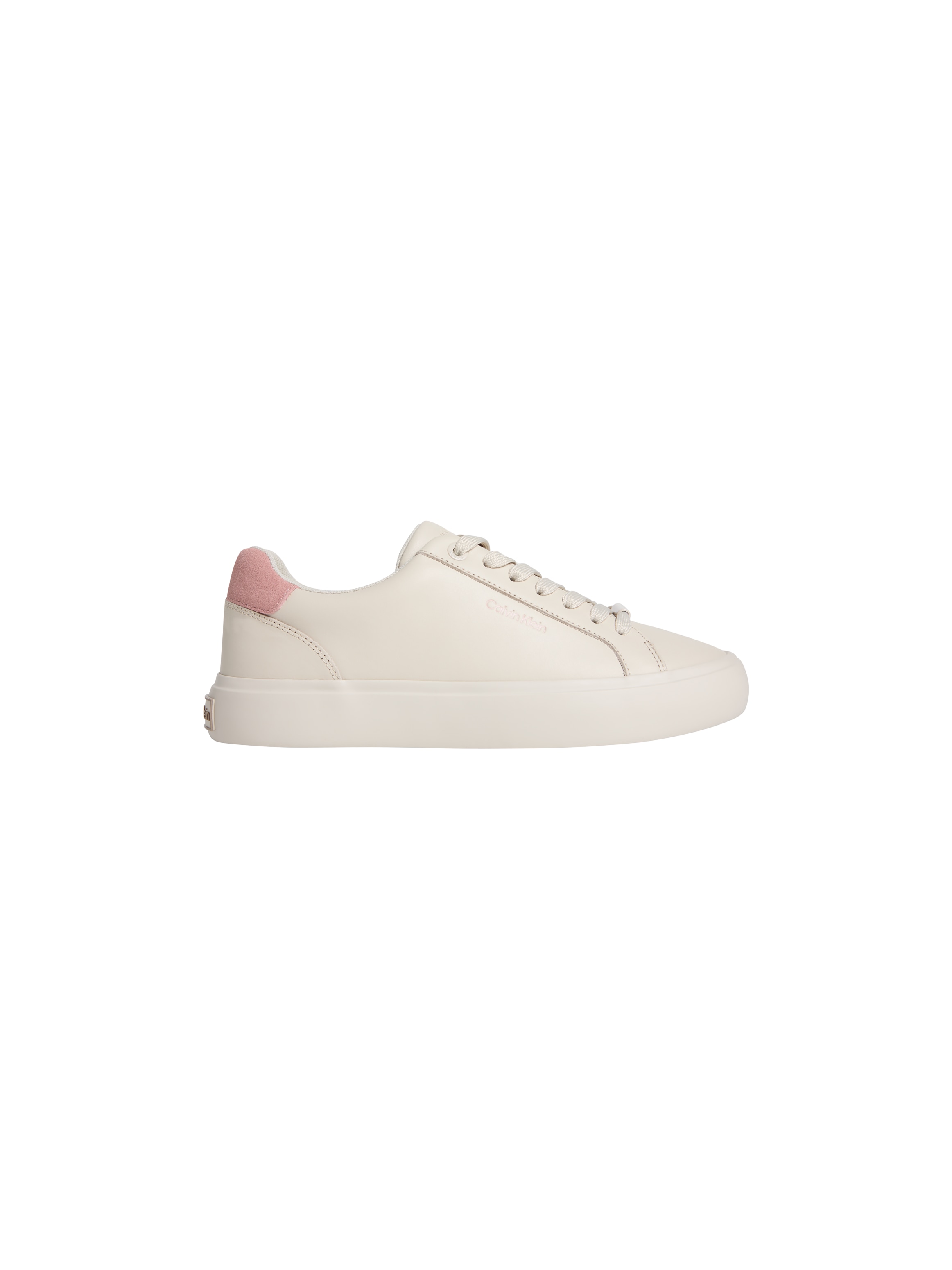 Calvin Klein Plateausneaker »VULC LACE UP LTH MIX«  Casual-Schnürschuh, Freizeitsneaker mit CK-Logo