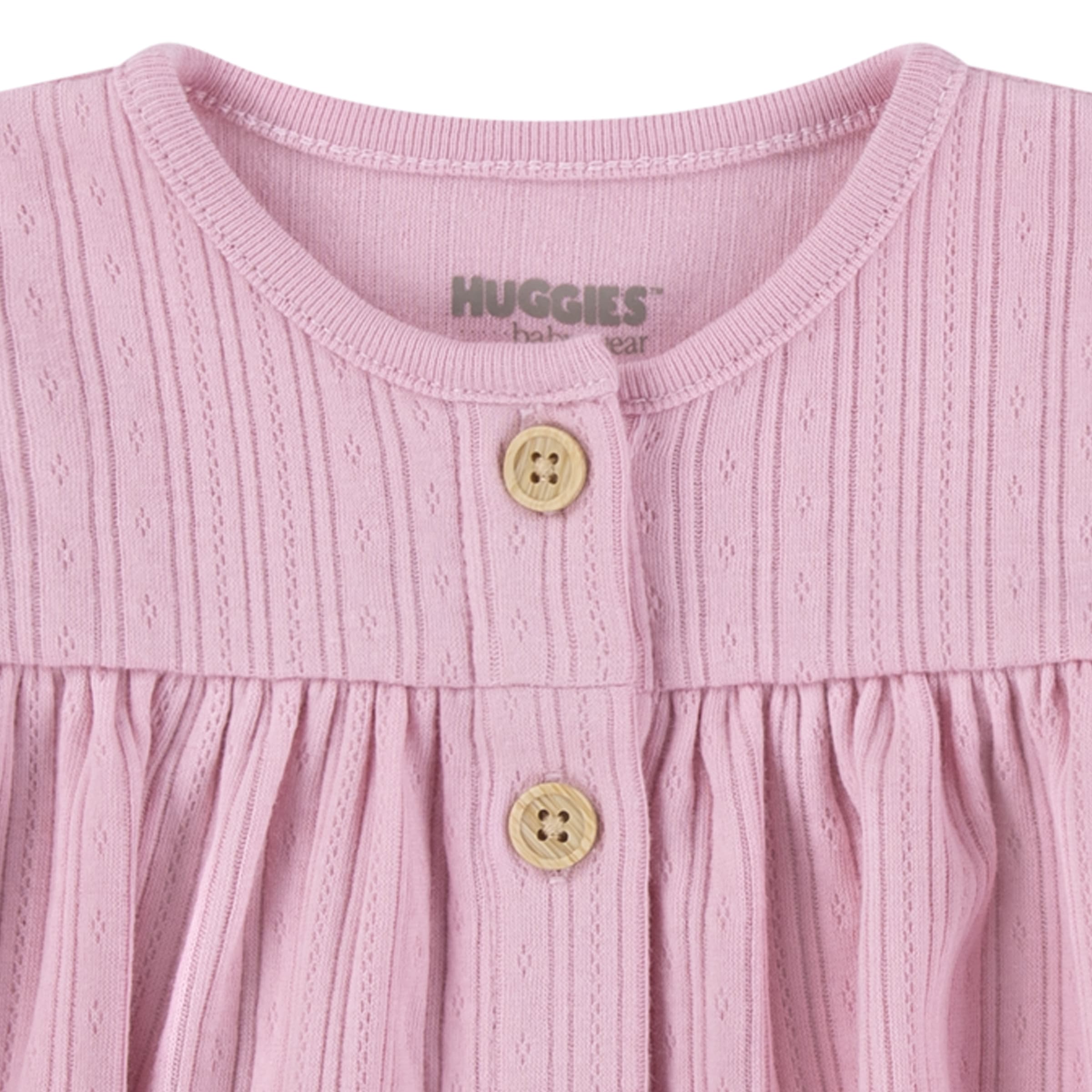 HUGGIES babywear Langarmshirt & Hose, mit Schmetterlings Print