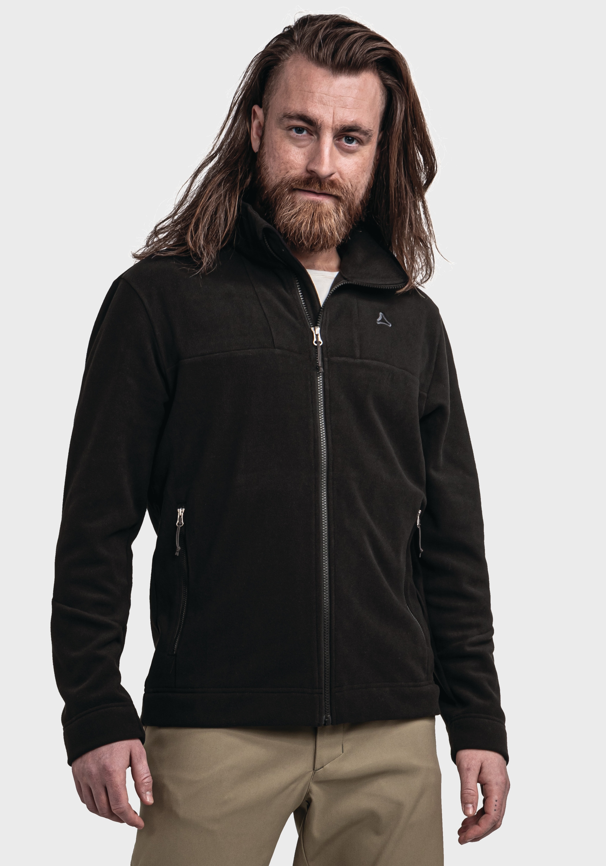 Schöffel Fleecejacke »Urban Fleece Jk Style Karif MNS«, ohne Kapuze